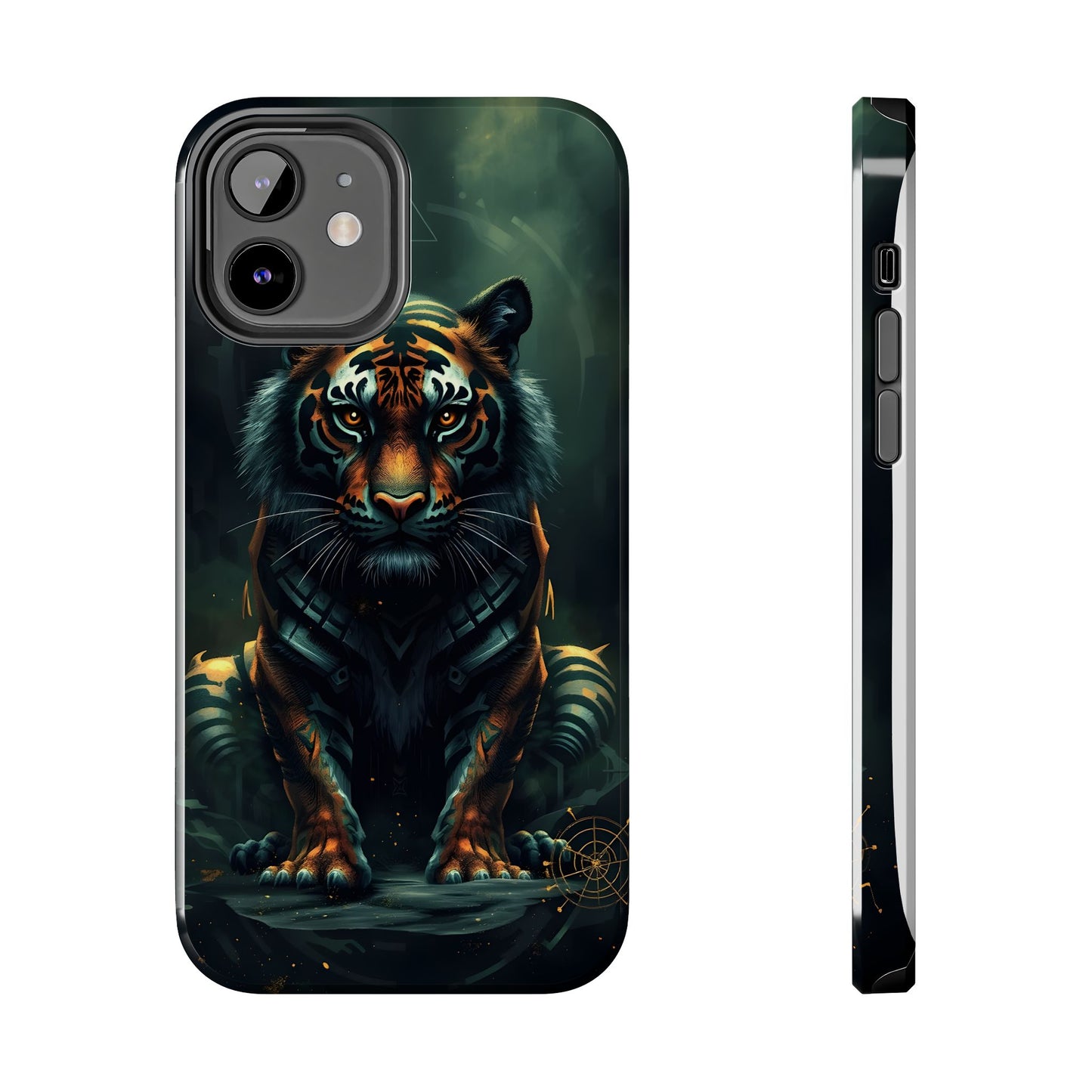 Fierce Mystical Tiger Tough Phone Case | Durable Protection for Nature Lovers - for iPhone