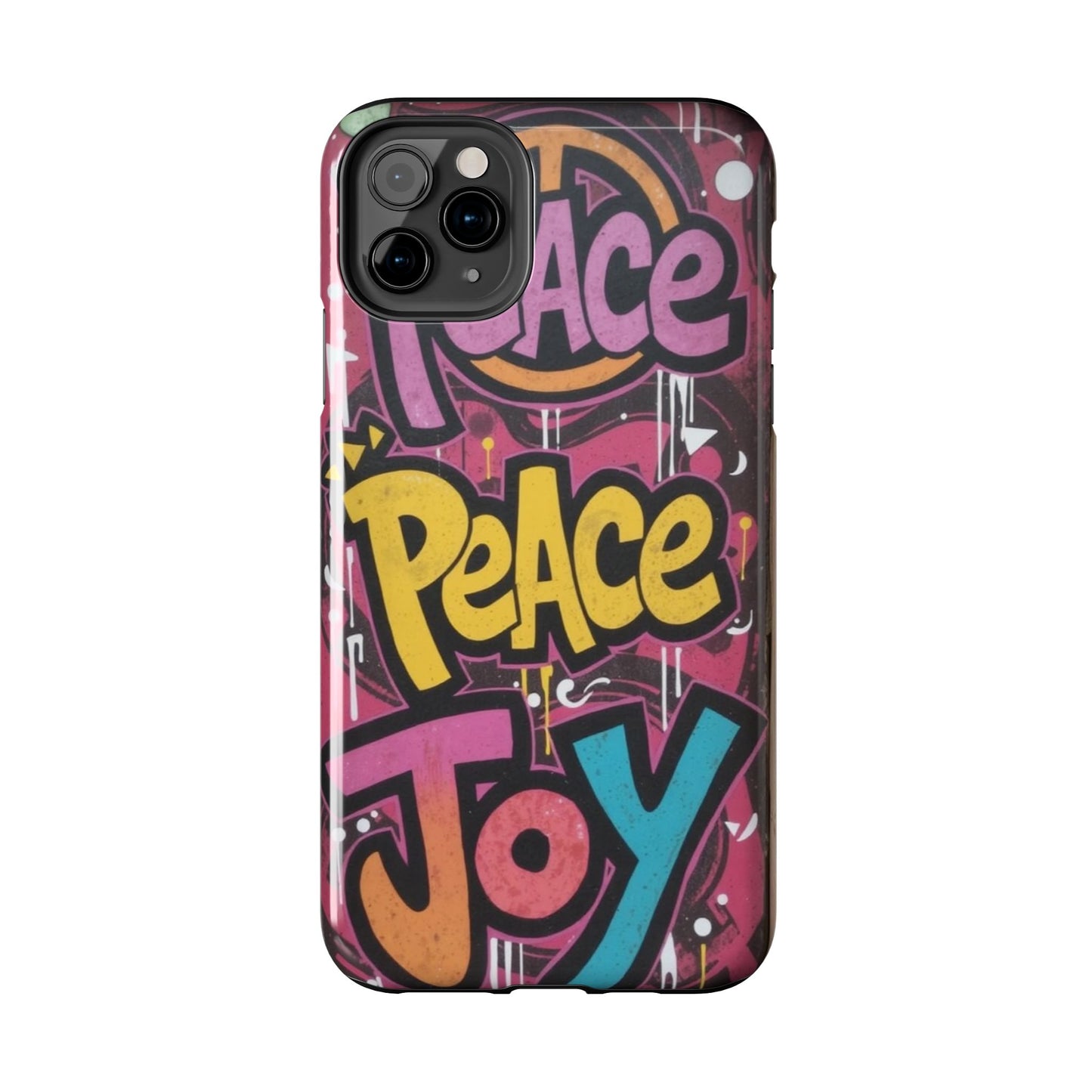 Colorful Peace Joy Tough Phone Case