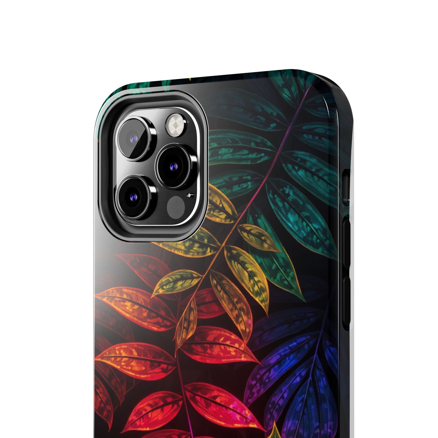 Vibrant Tropical Leaf Tough Phone Case