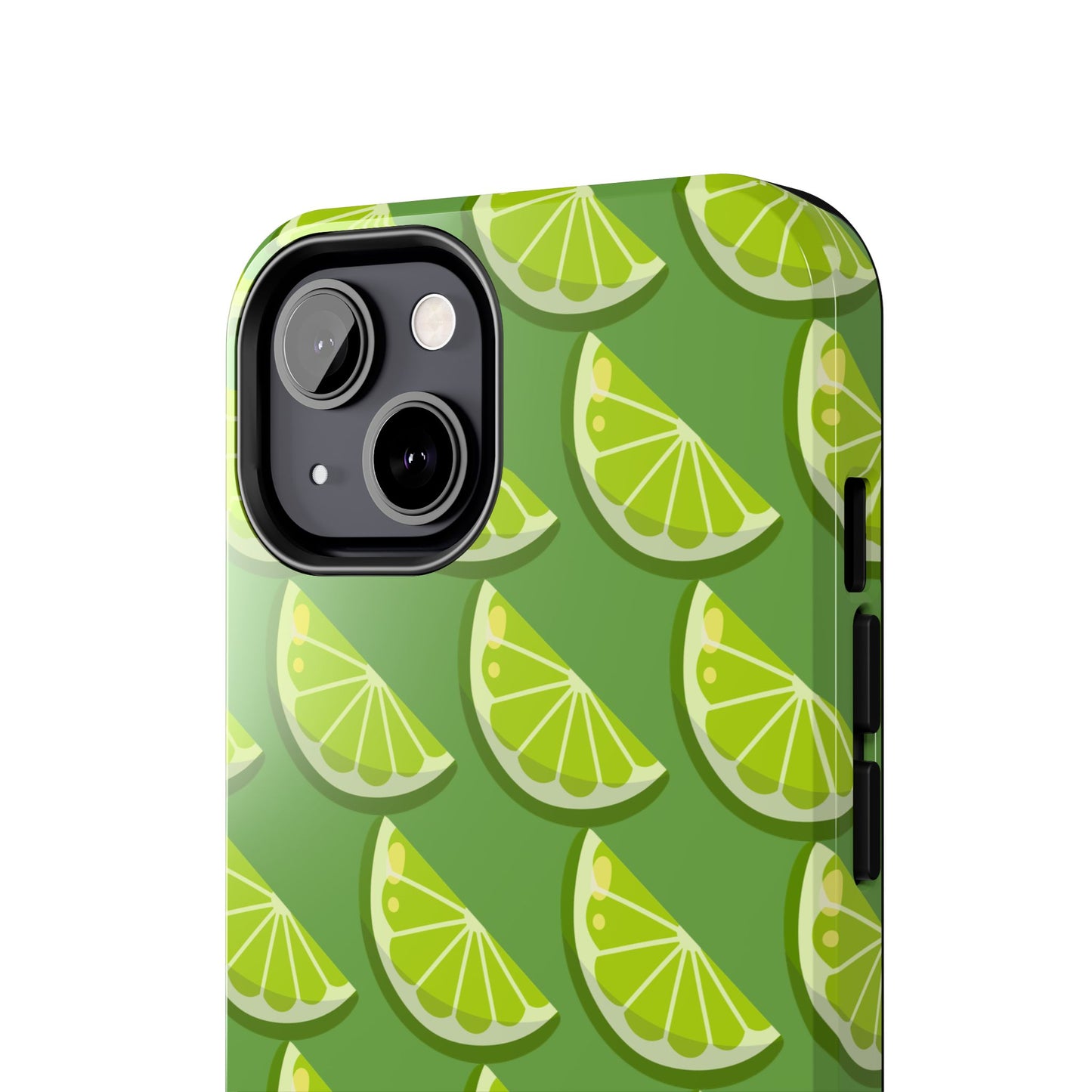 Lime Slice Tough Phone Case - Green Party - for iPhone