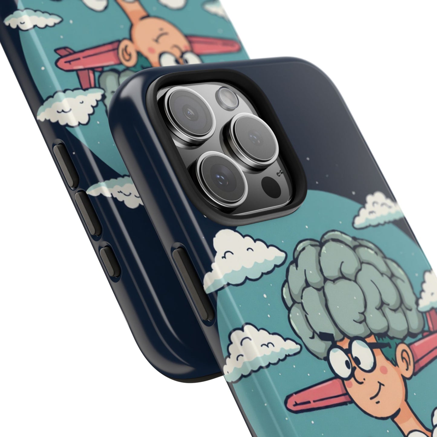 Creative Cloud Phone Case - Quirky Design for Unique Individuals
