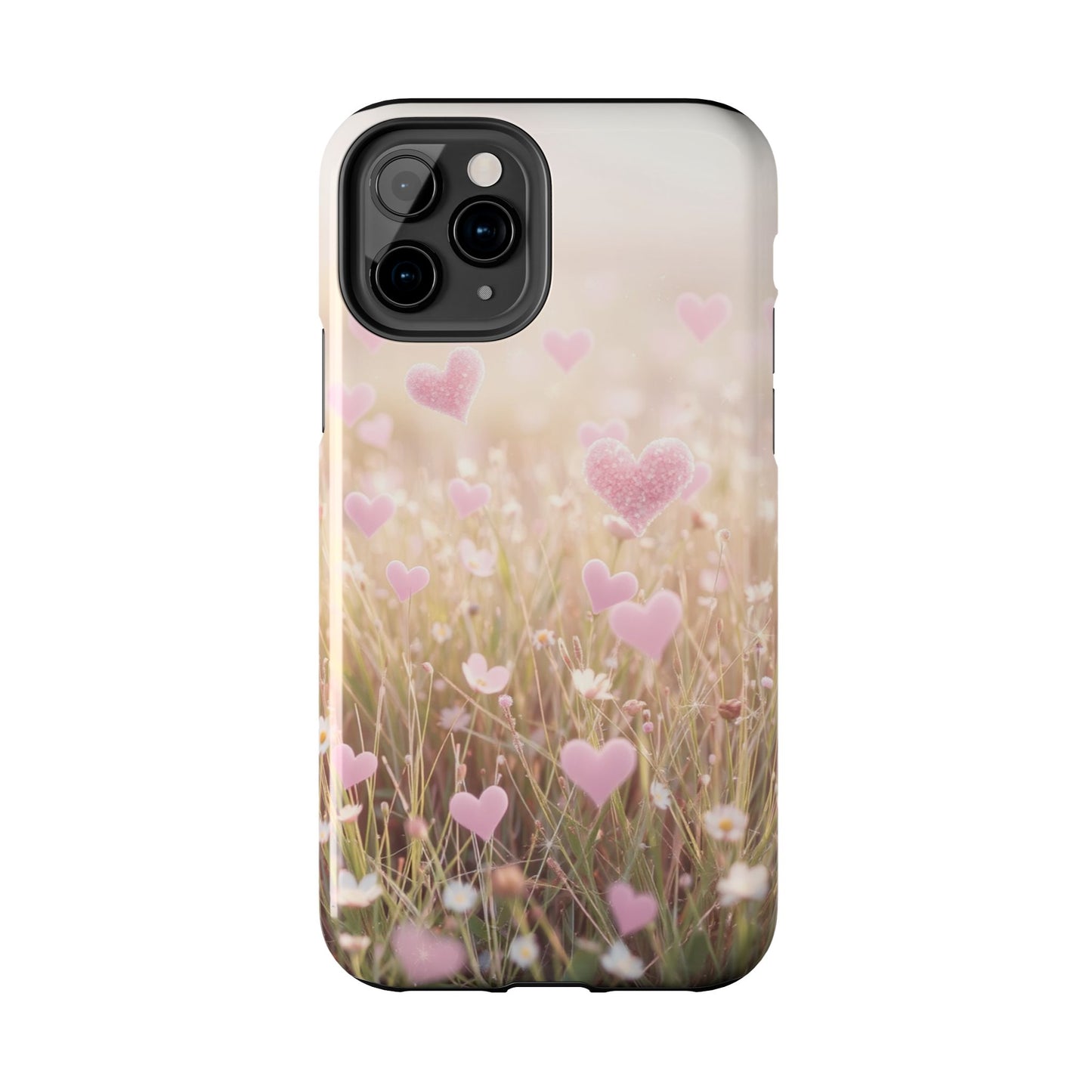 Romantic Hearts Tough Phone Case - Perfect for Lovers and Celebrations