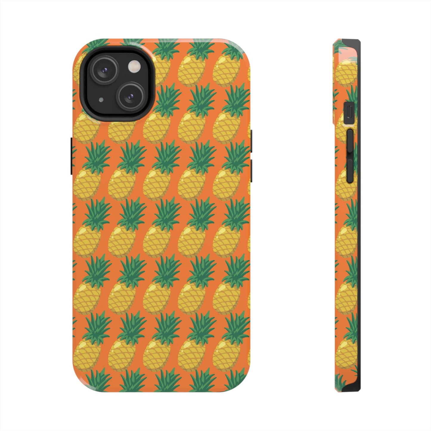 Tough Pineapple Phone Case - Vibrant Tropical Design for Summer Vibes - for iPhone
