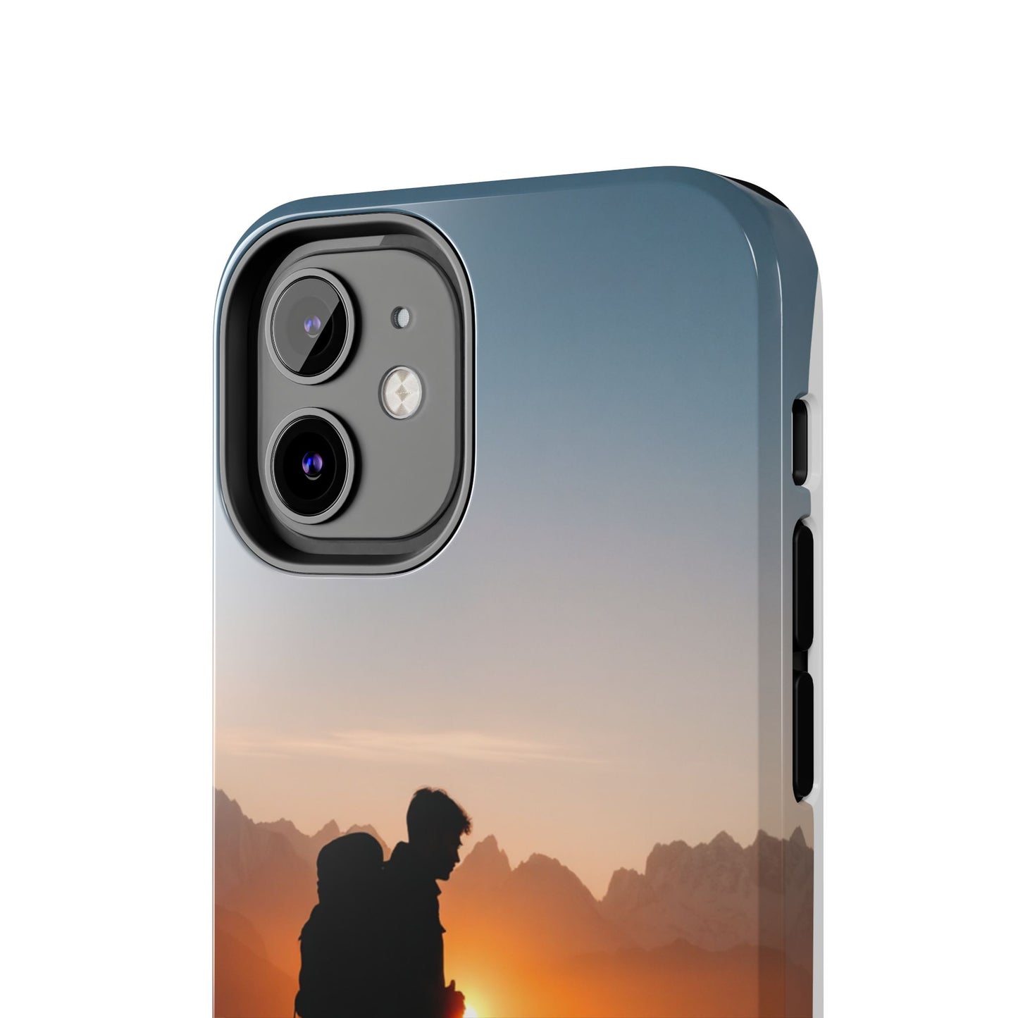 Explorer Adventure Sunset Mountain iPhone Case