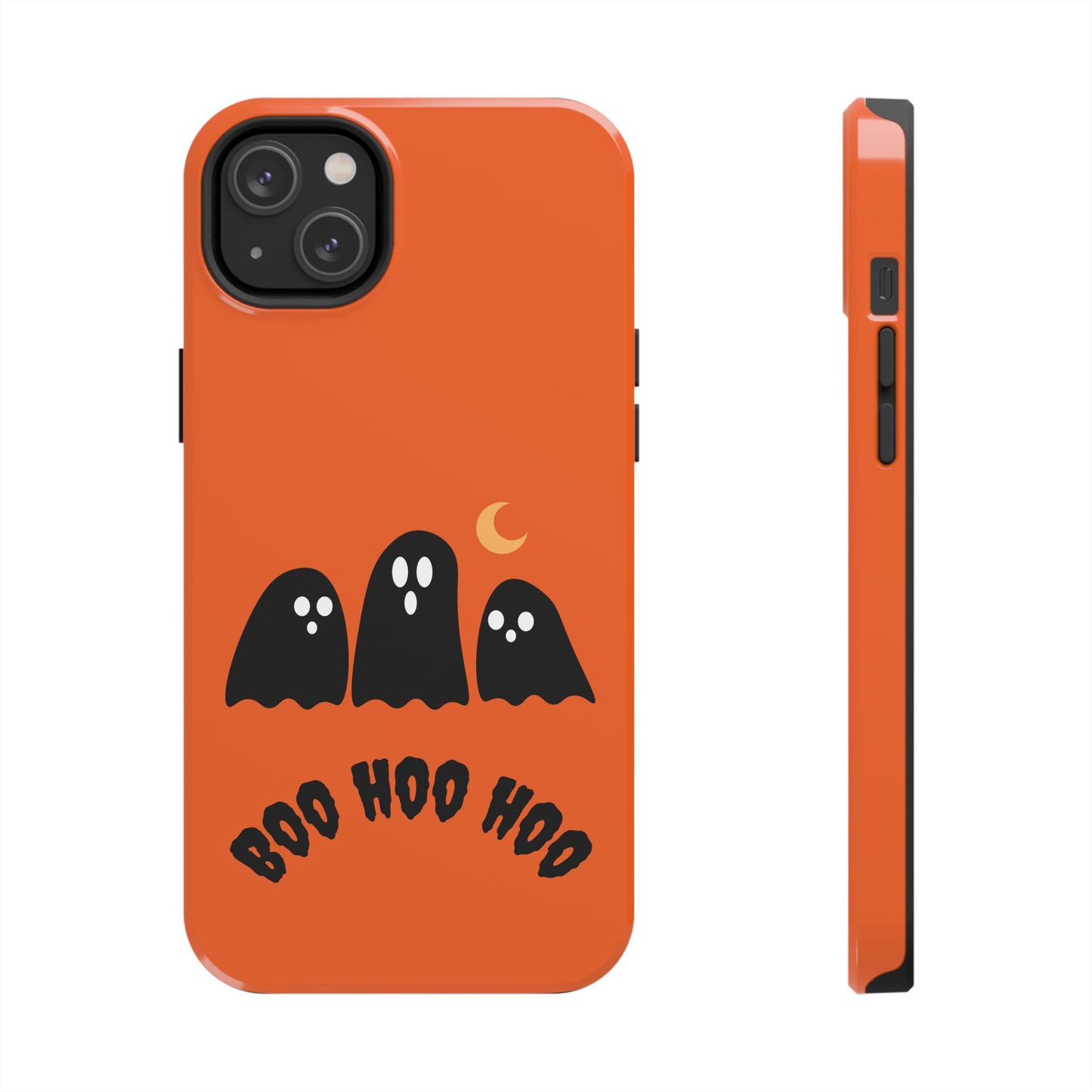Halloween Ghost Phone Case - Boo Hoo Hoo Design - for iPhone