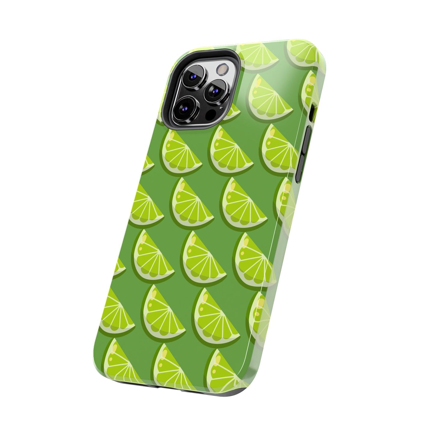 Lime Slice Tough Phone Case - Green Party - for iPhone