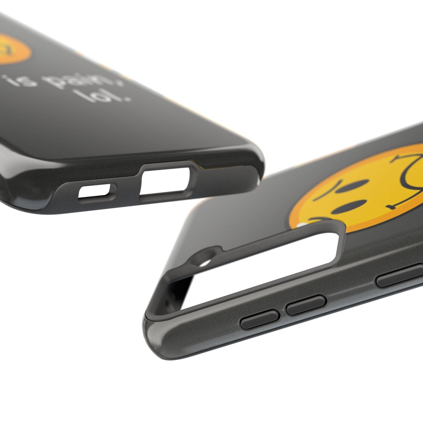 Life is Pain Tough Phone Case - Trendy Design for Smartphone Protection