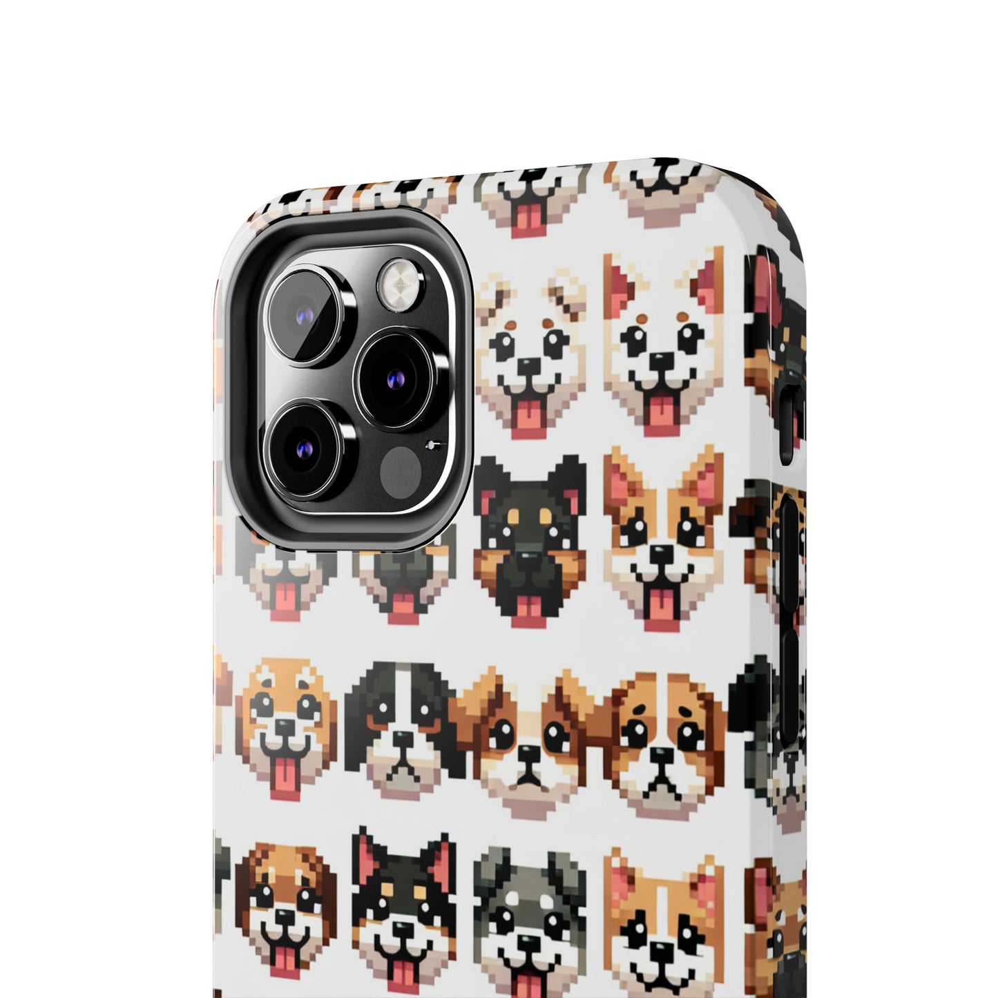 Pixelated Dog Breed Tough Phone Case - Cute, Durable Protection for Pet Lovers - for iPhone