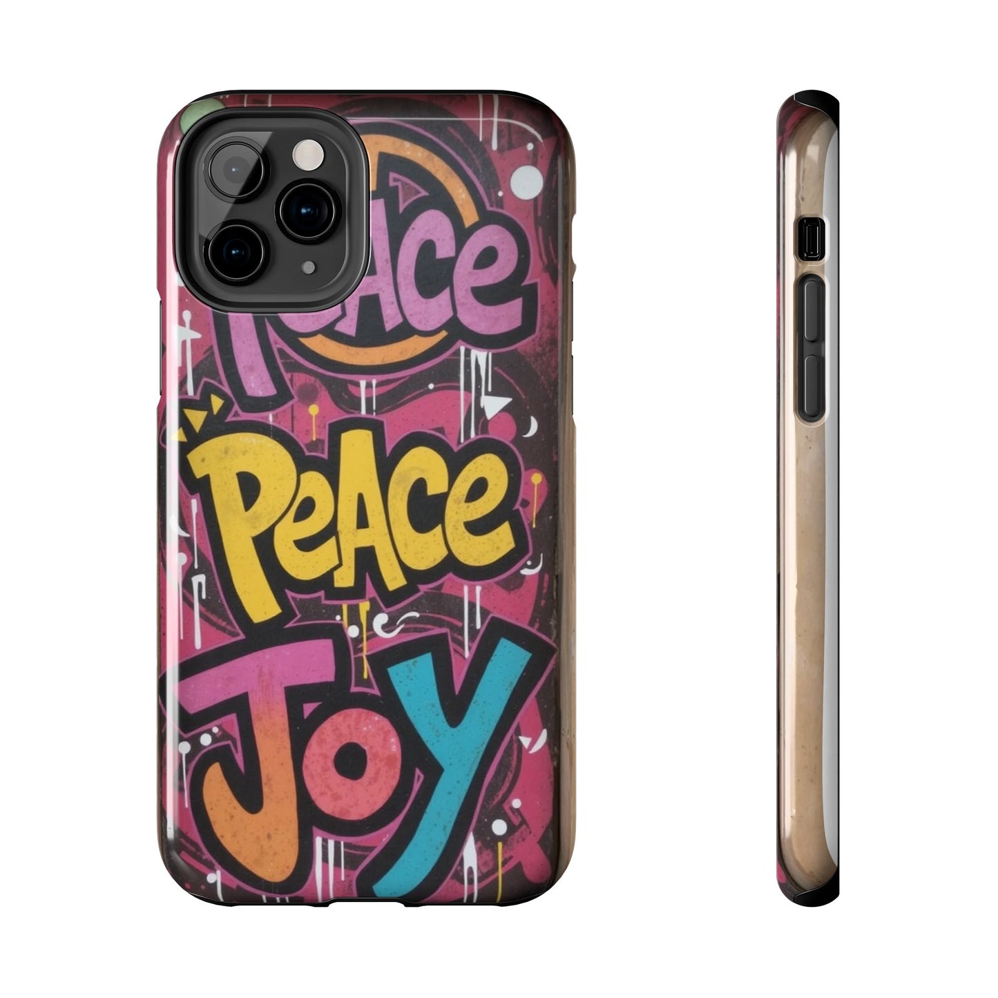 Colorful Peace Joy Tough Phone Case