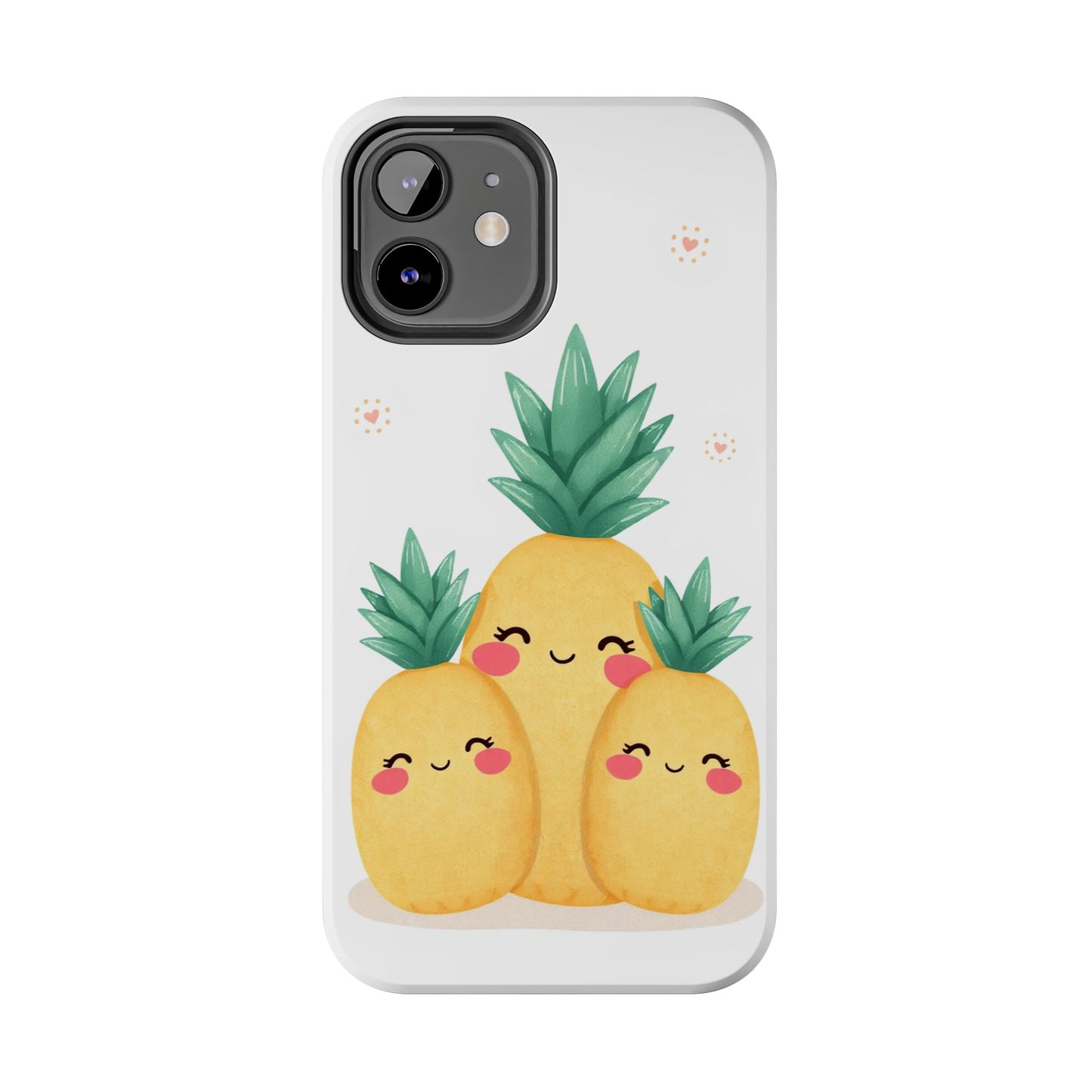 Cute Pineapple Tough Phone Cases | Fun Gift for Pineapple Lovers | Summer Vibes | Durable Phone Protection | Quirky Phone Accessory