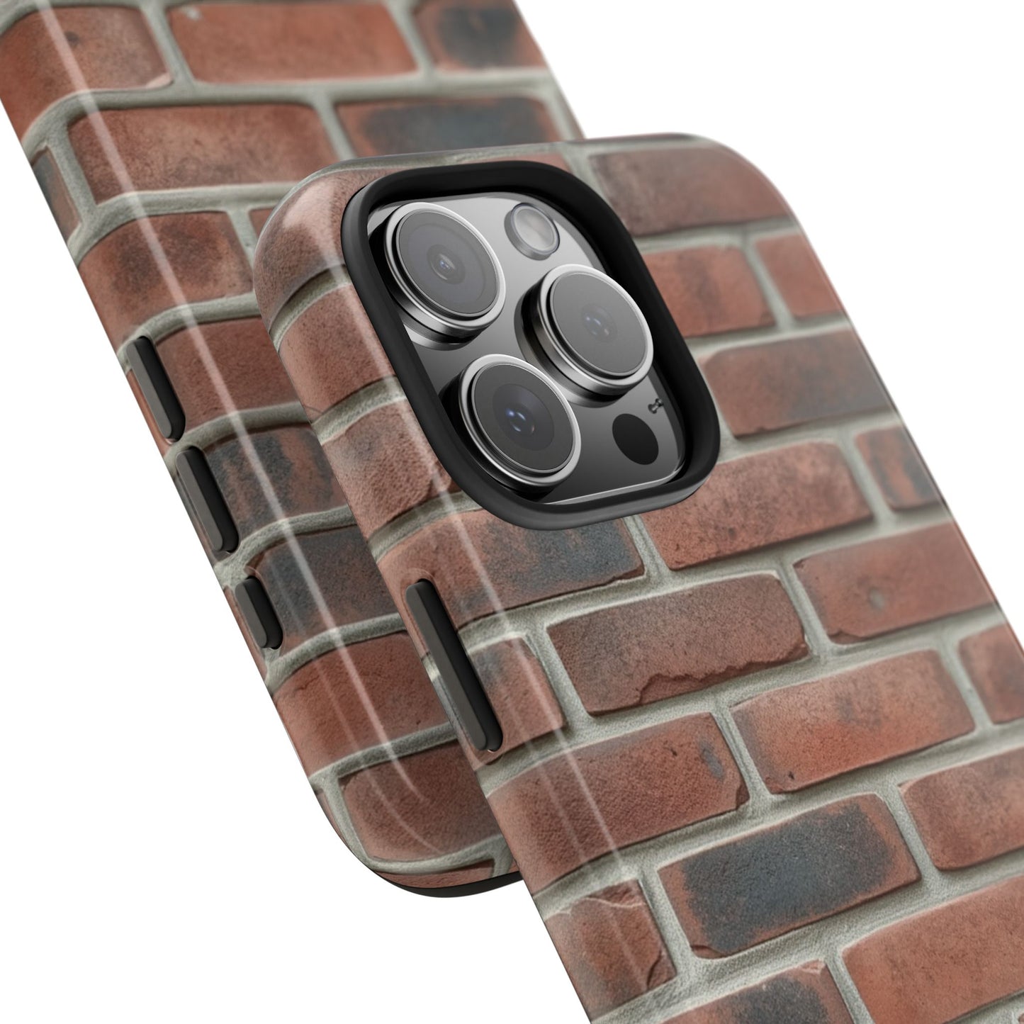 Brick Wall Tough Phone Case - Durable Protection with Urban Style