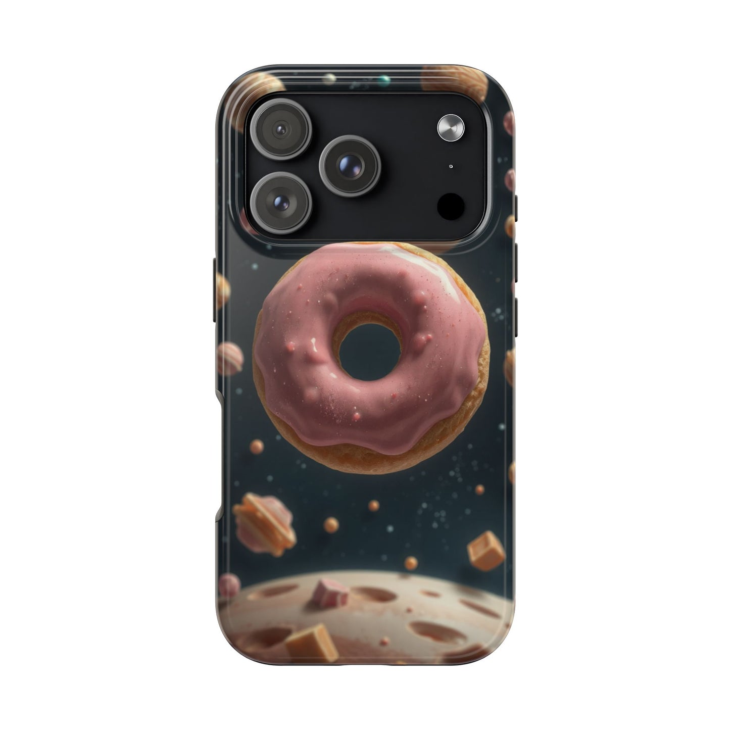 Galaxy Donut Tough Phone Case - Durable & Stylish Protective Cover