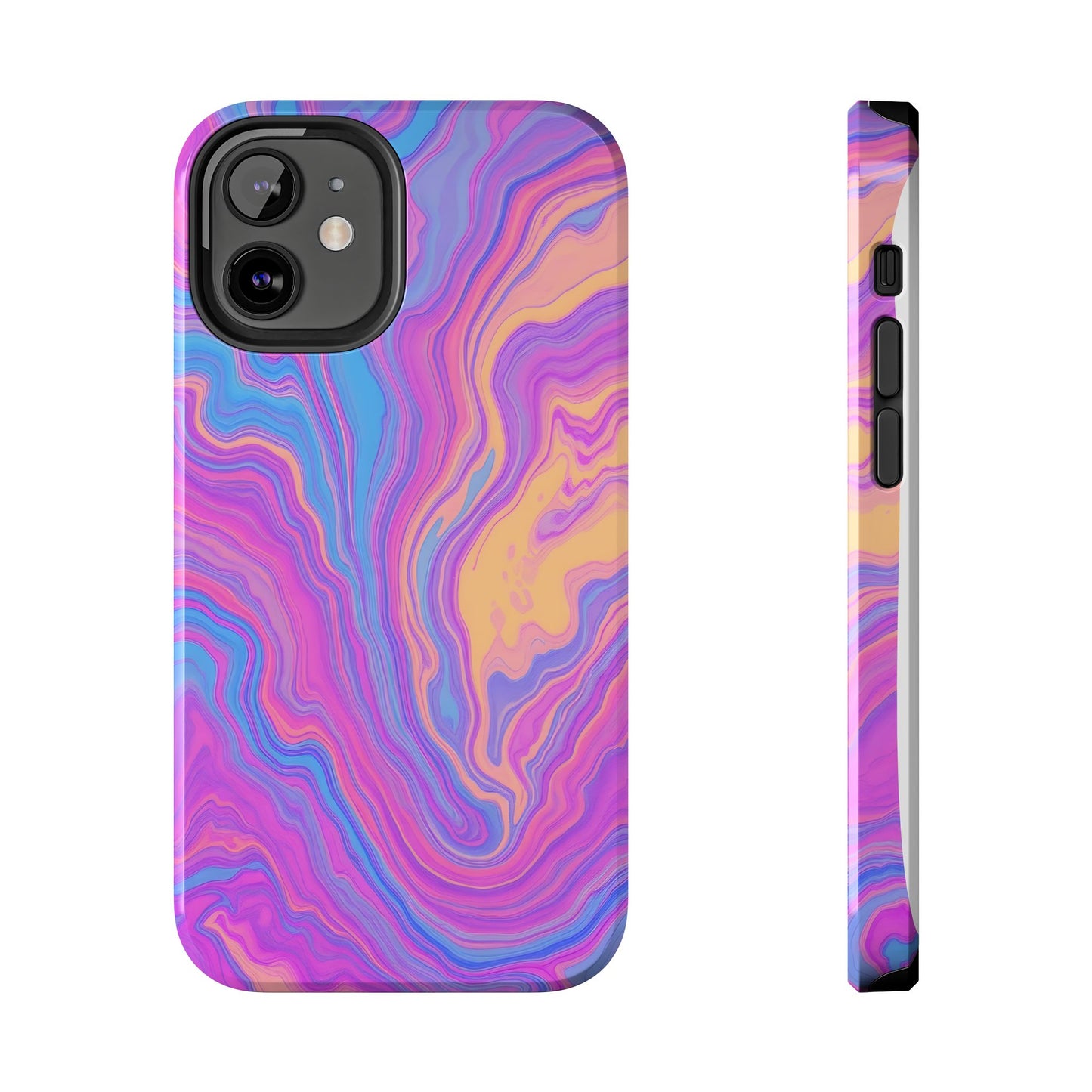 Pop Art Liquid Texture Marble Phone Case - Tough & Stylish Design - for iPhone