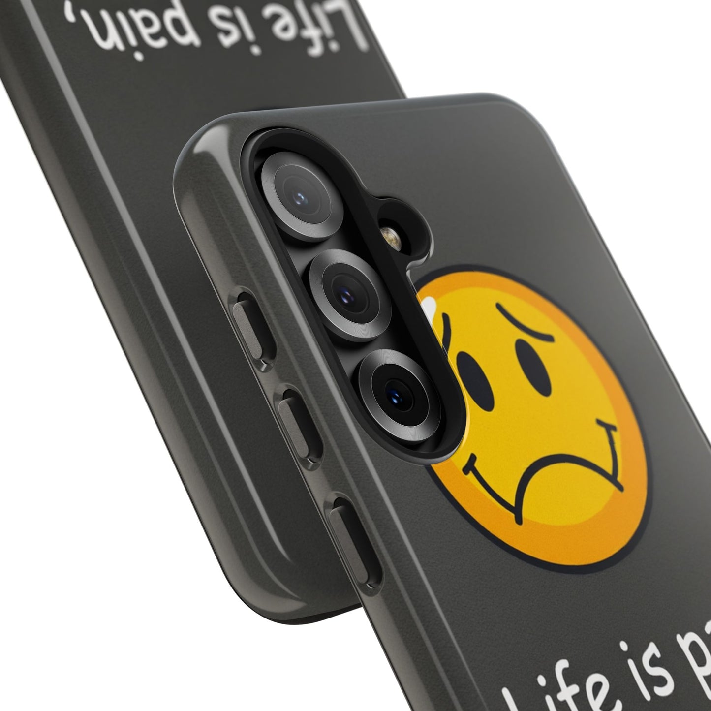 Life is Pain Tough Phone Case - Trendy Design for Smartphone Protection