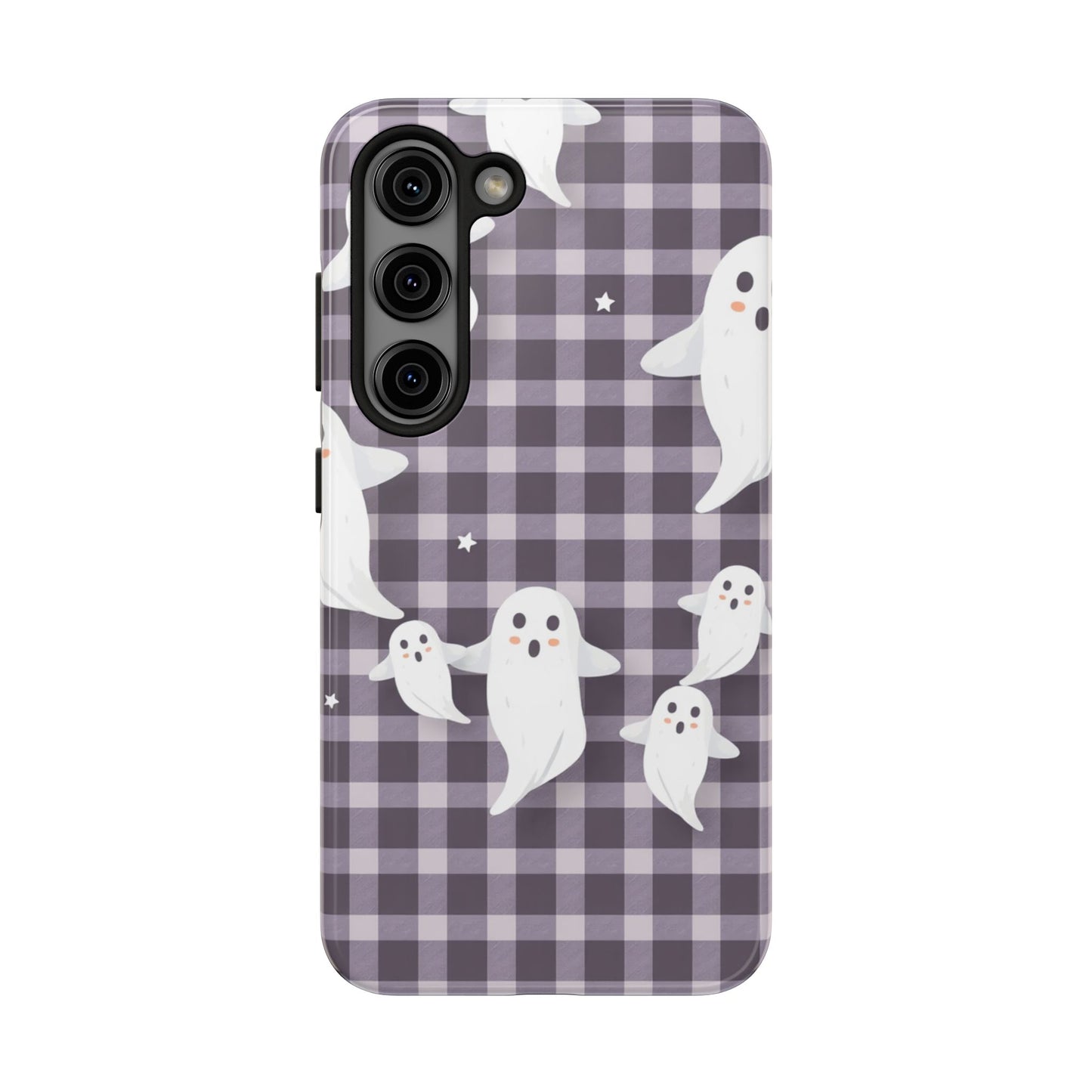 Cute Ghosts Tough Phone Case - Whimsical Halloween Design for Spooky Vibes