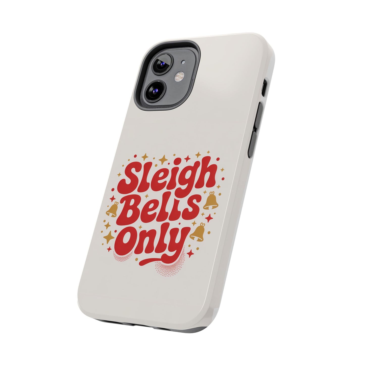 Holiday Tough Phone Case - Sleigh Bells Only Design