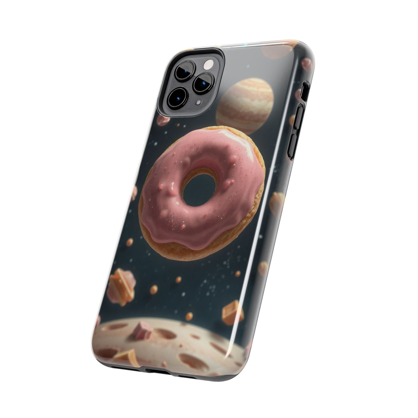 Galaxy Donut Tough Phone Case - Durable & Stylish Protective Cover