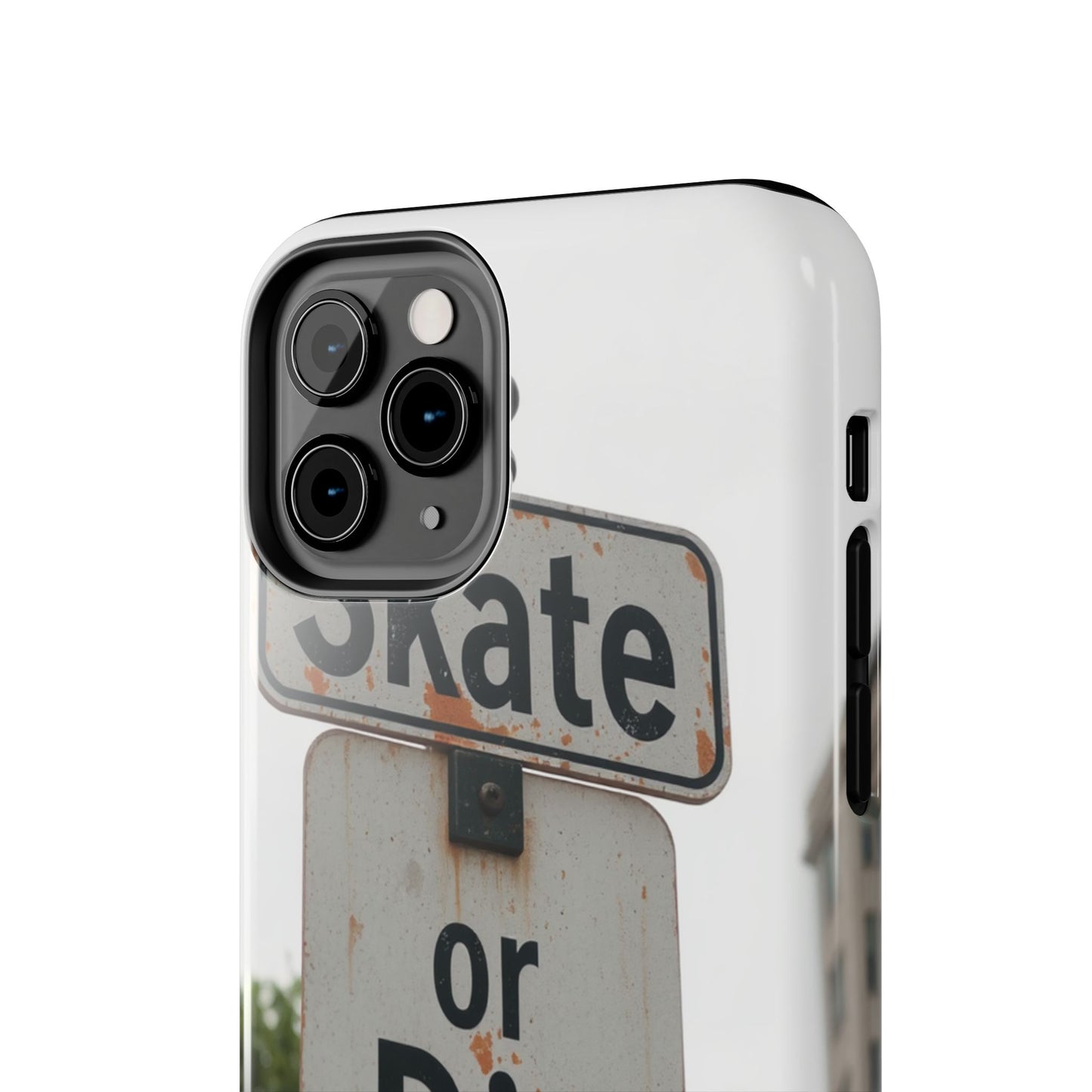Skate or Die Tough Phone Case - Durable Protection for Skaters
