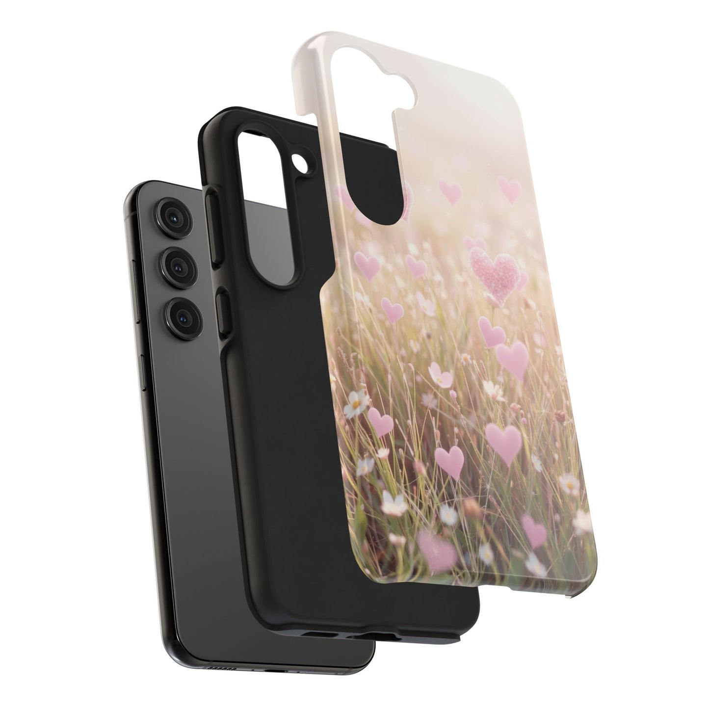 Romantic Hearts Tough Phone Case - Perfect for Lovers and Celebrations