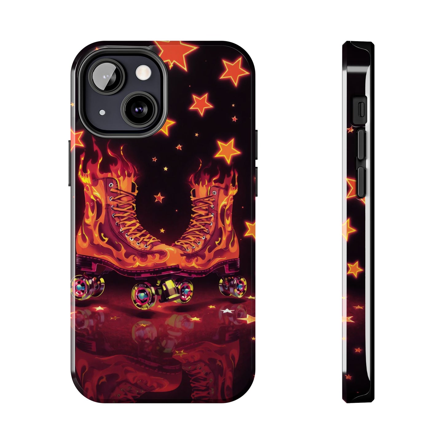 Retro Roller Skates Tough Phone Case - Stylish & Durable
