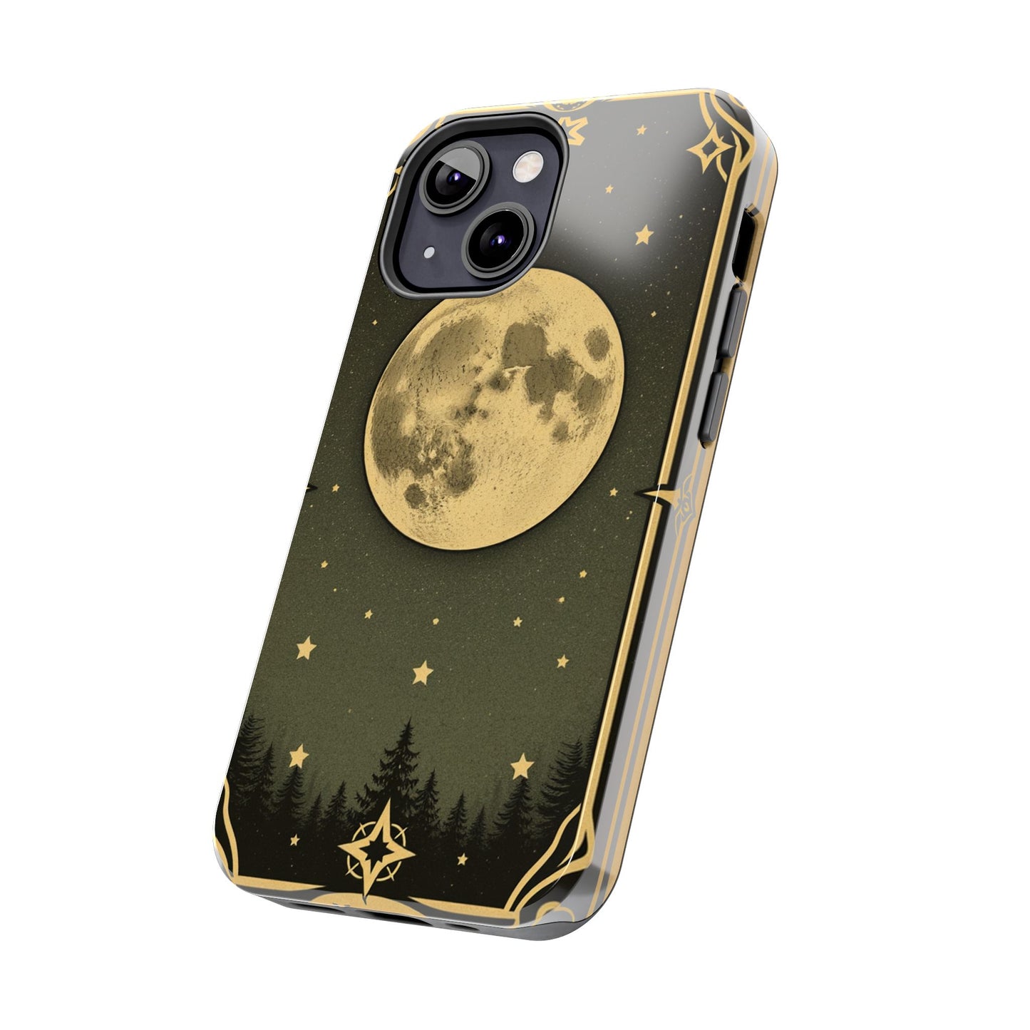 Celestial Moon Phone Case - Tough & Stylish for Star Lovers