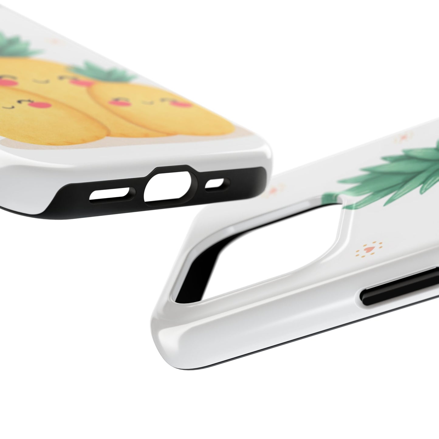 Cute Pineapple Tough Phone Cases | Fun Gift for Pineapple Lovers | Summer Vibes | Durable Phone Protection | Quirky Phone Accessory