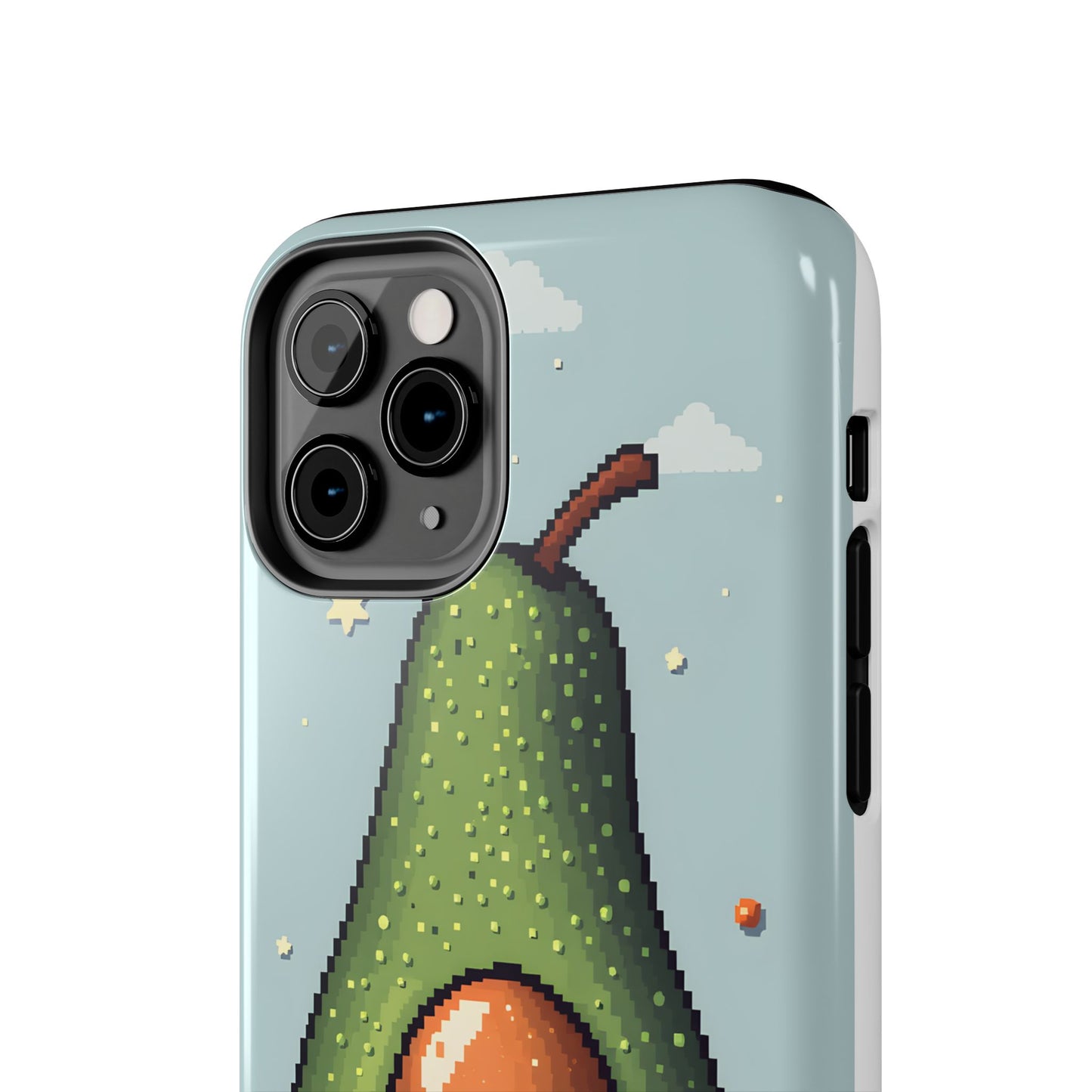 Pixel Avocado Tough Phone Case - Perfect for Foodies & Nature Lovers - for iPhone