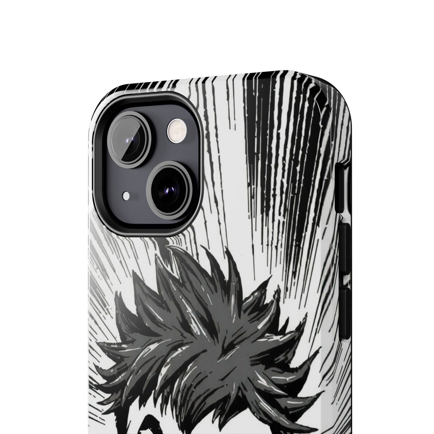 Intense Graphic Phone Case - Tough Design for Anime Fans