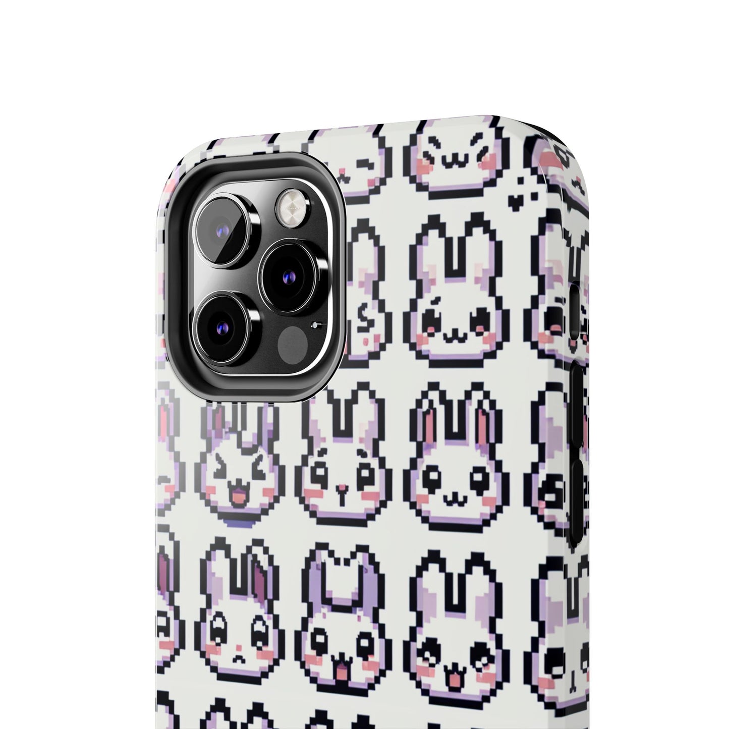 Cute Pixel Bunny Tough Phone Case - Stylish & Protective Cover for iPhone