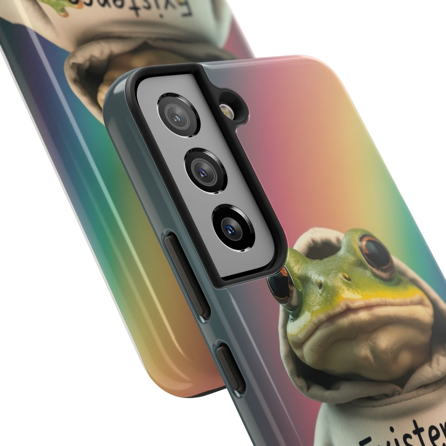 Existence is Pain Frog Phone Case - Tough & Stylish