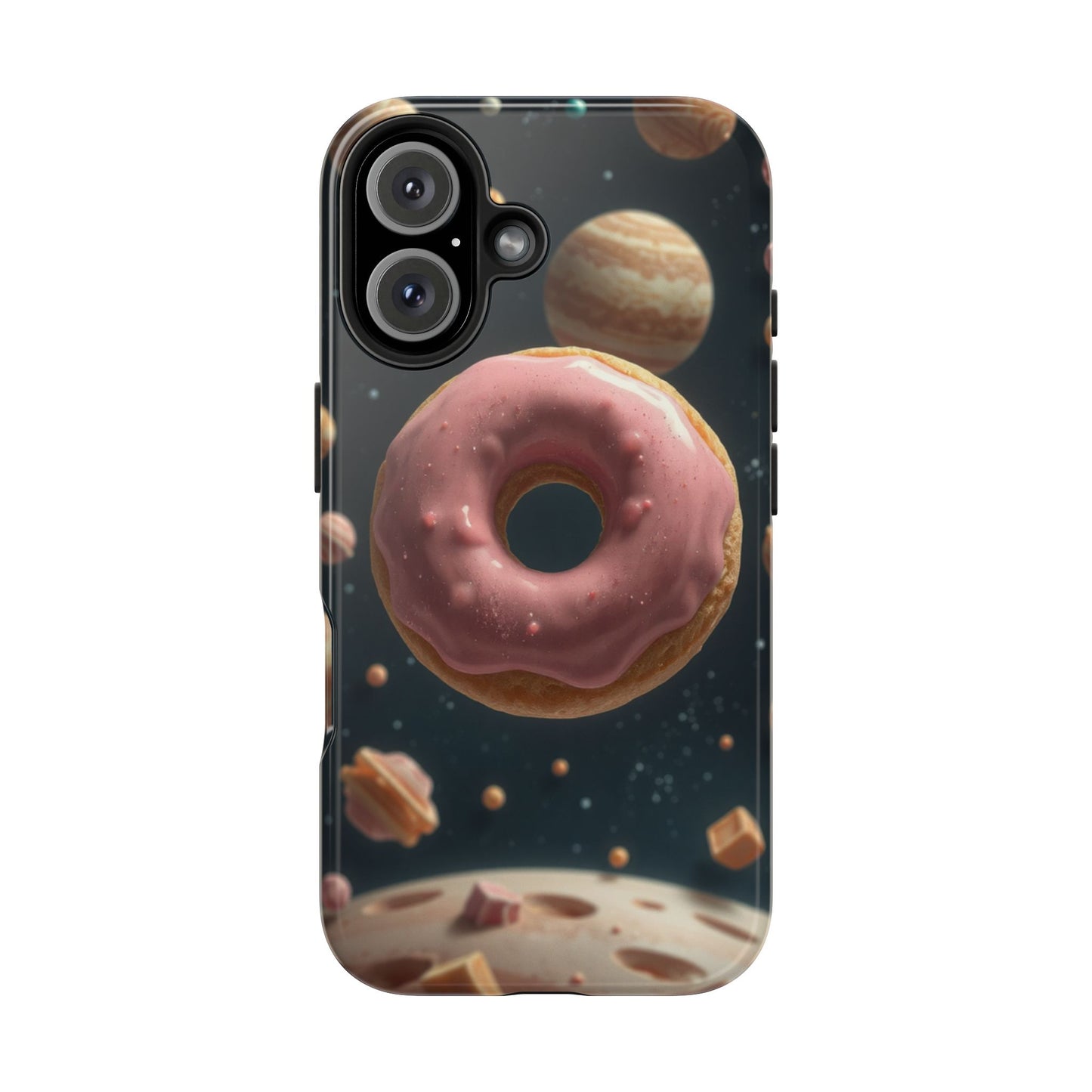 Galaxy Donut Tough Phone Case - Durable & Stylish Protective Cover