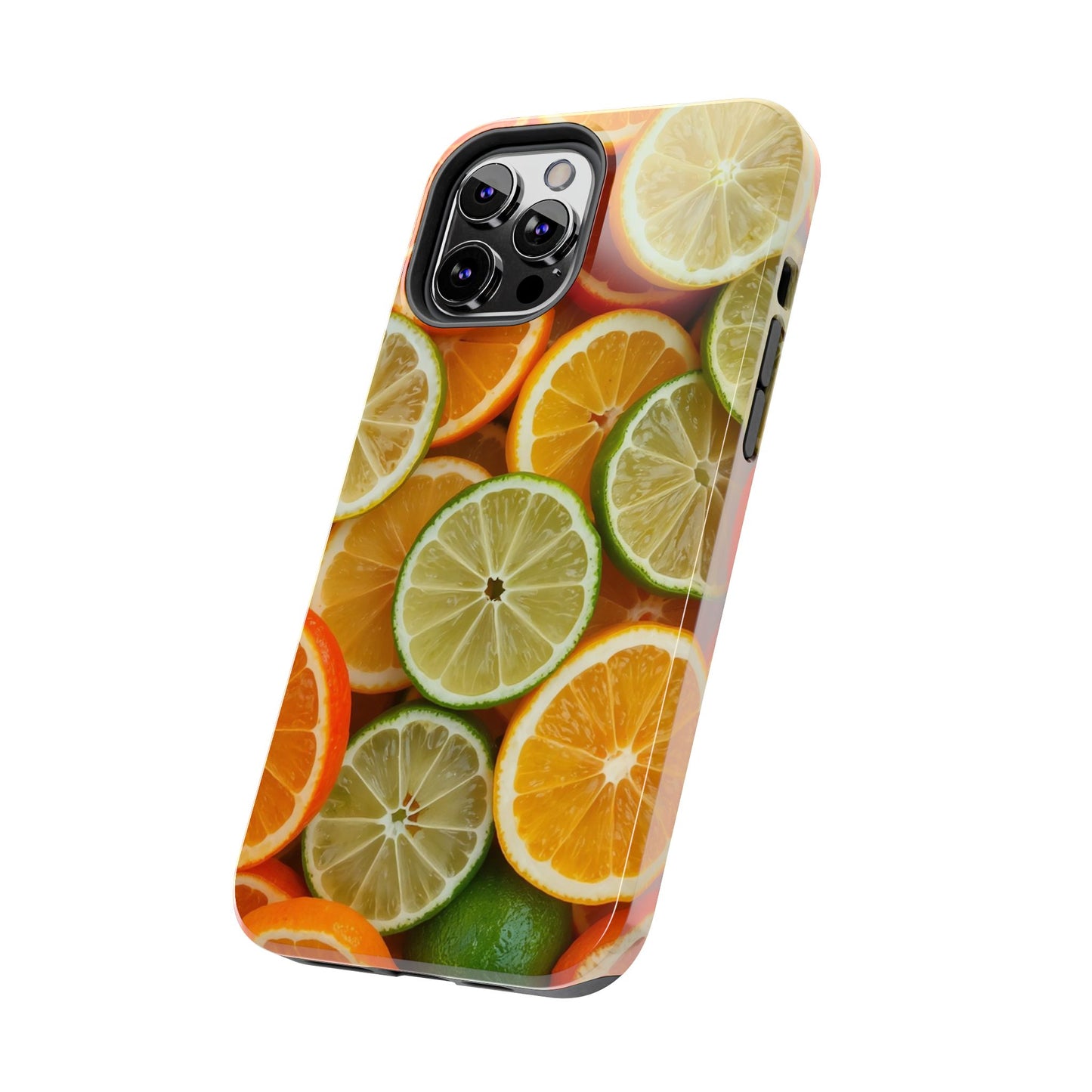 Citrus Slice Tough Phone Case – Vibrant Fruit Design for Summer Fun
