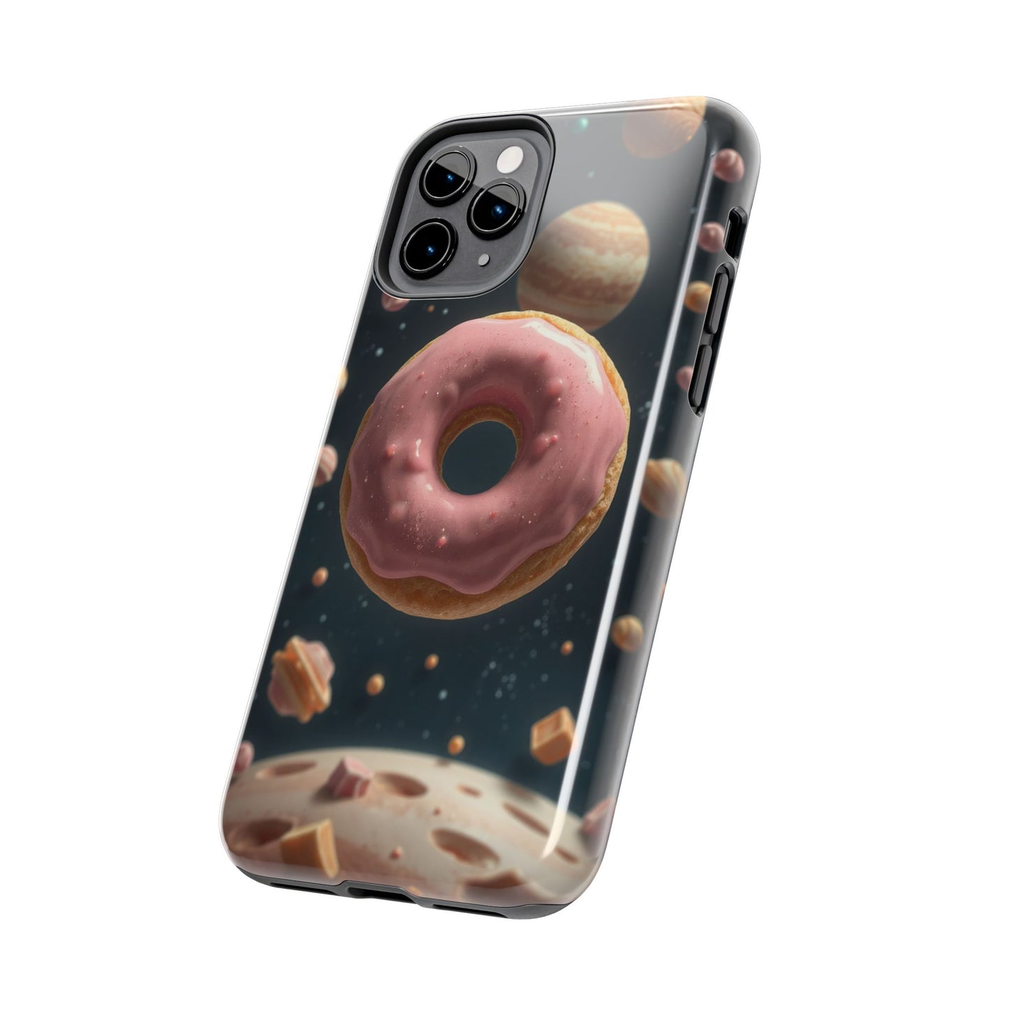 Galaxy Donut Tough Phone Case - Durable & Stylish Protective Cover
