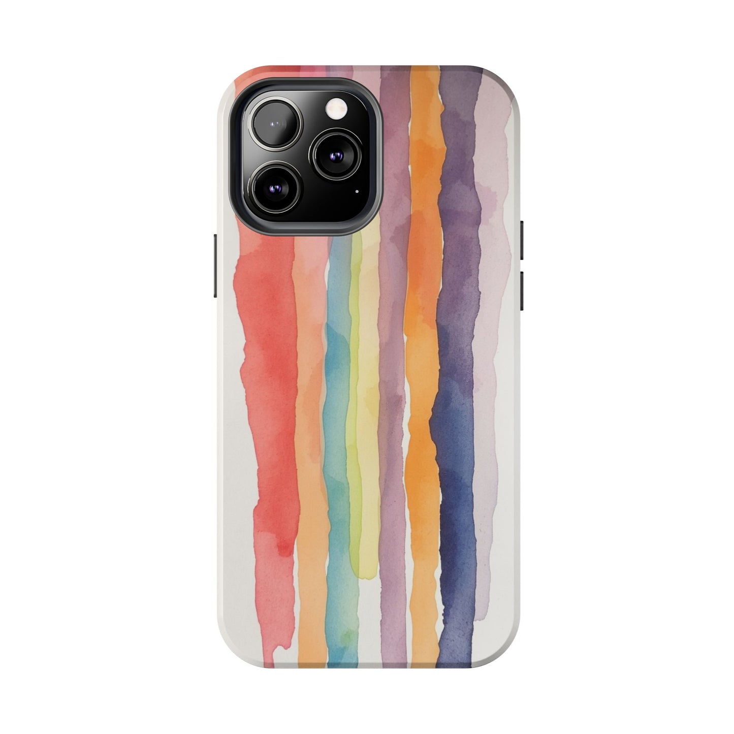 Colorful Watercolor Tough Phone Case - Stylish and Durable Cover for Creative Souls
