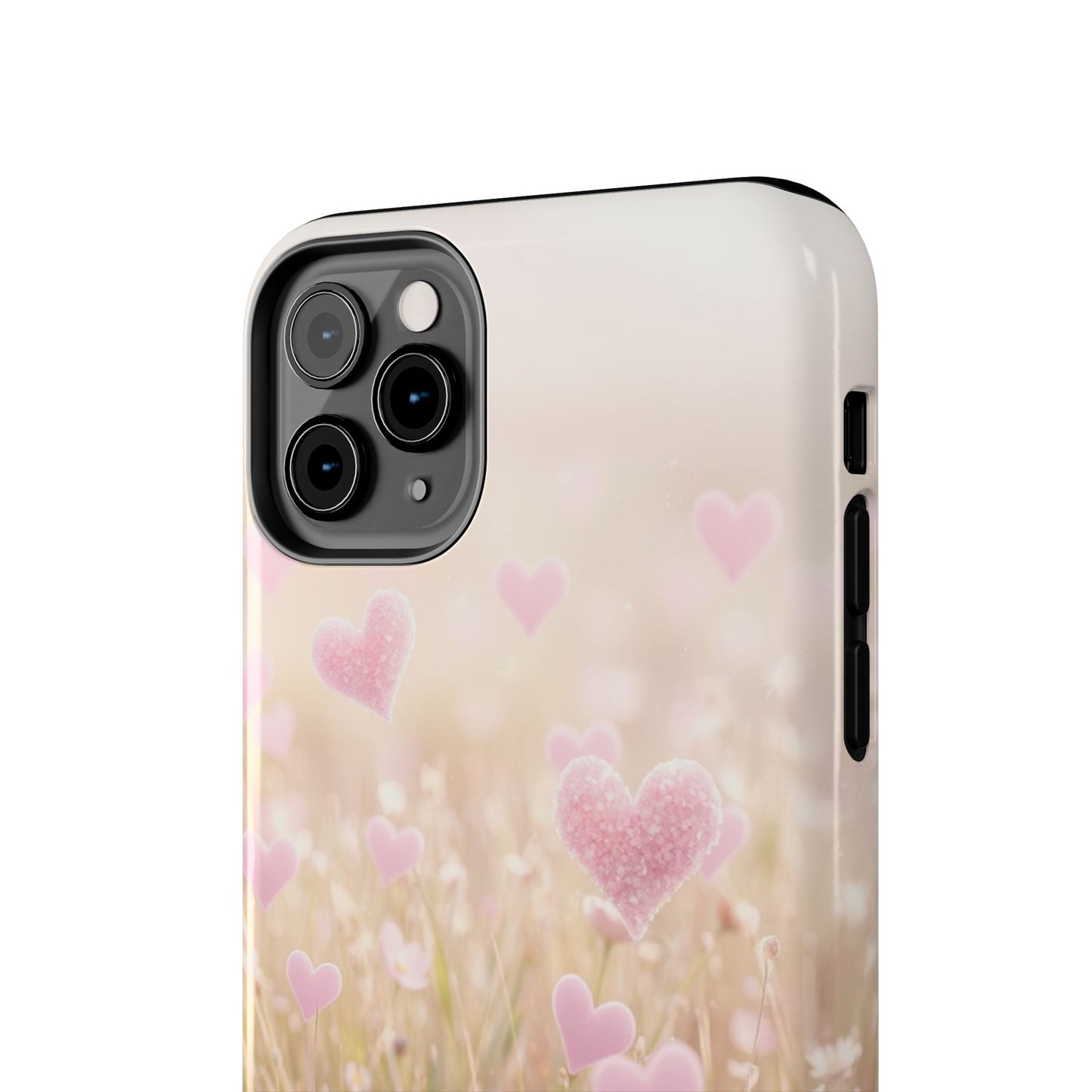 Romantic Hearts Tough Phone Case - Perfect for Lovers and Celebrations
