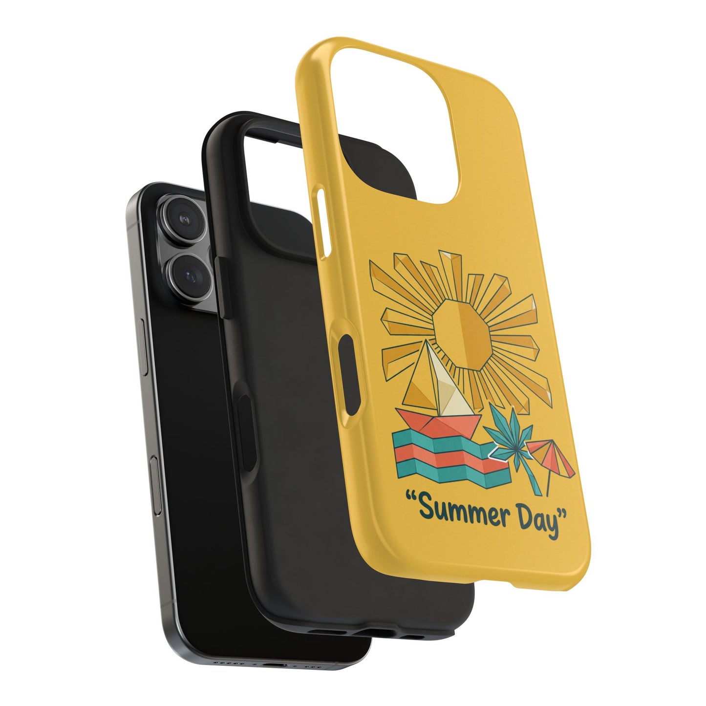 Summer Day Origami iPhone Case — Tough Protective Cover