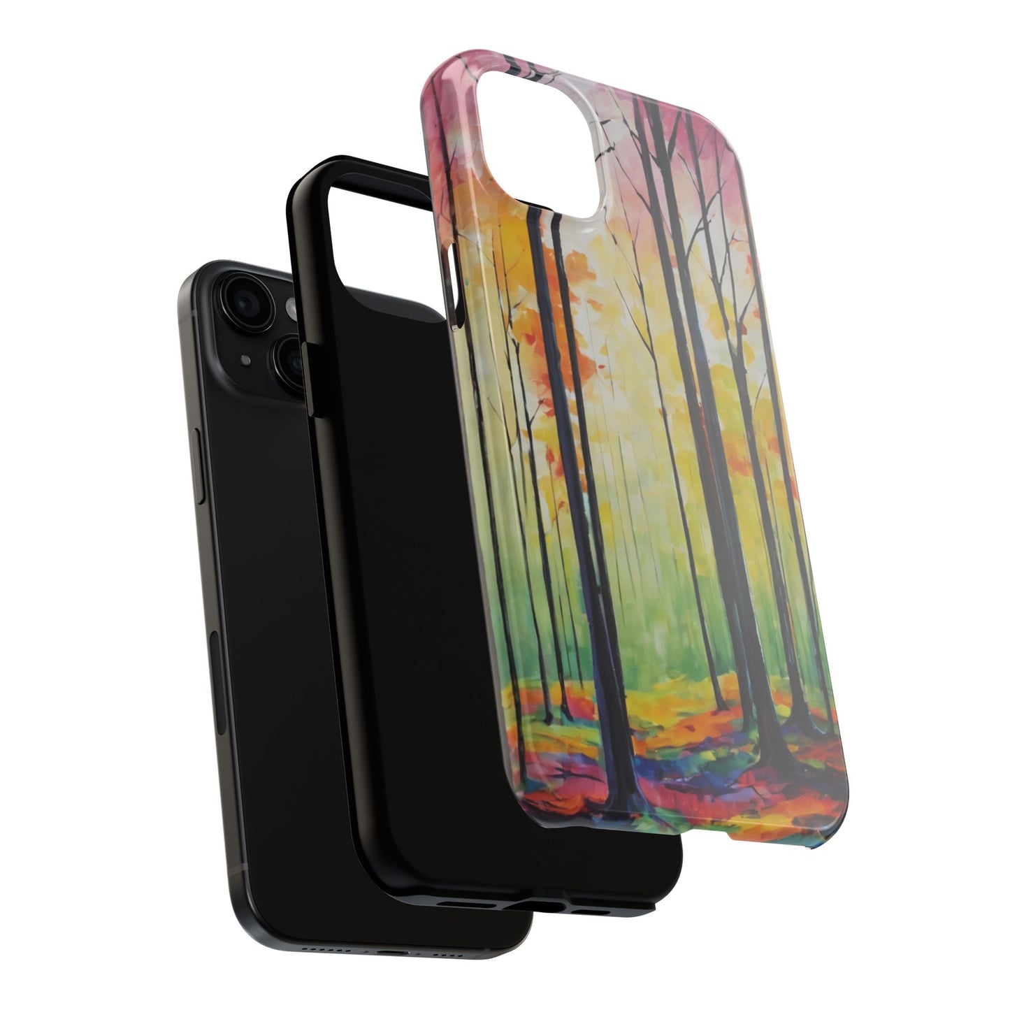 Nature-Inspired Tough Phone Case for Outdoor&Artists Enthusiasts - for iPhone