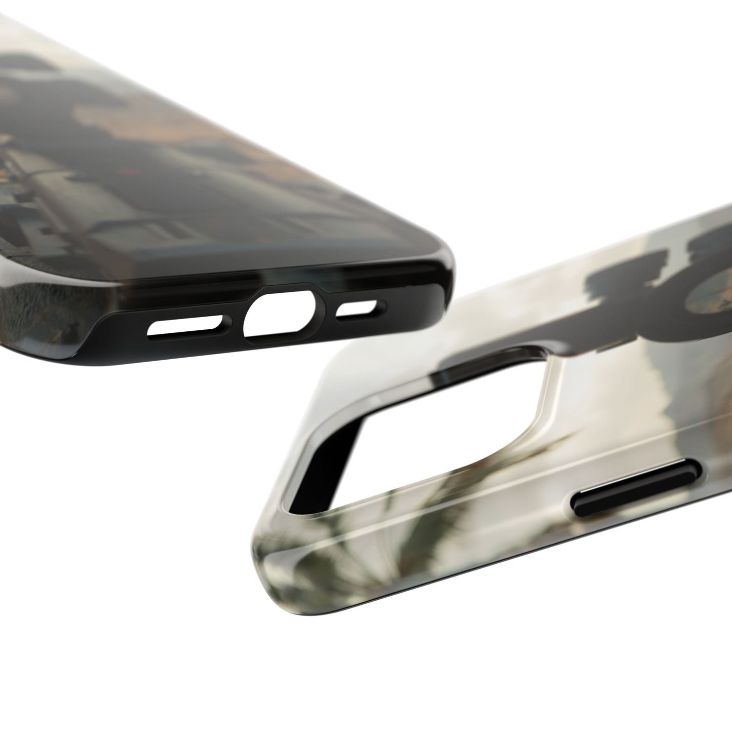 Tough Phone Case with Sniper Scope Design - Durable & Stylish Protection for Outdoors Enthusiasts