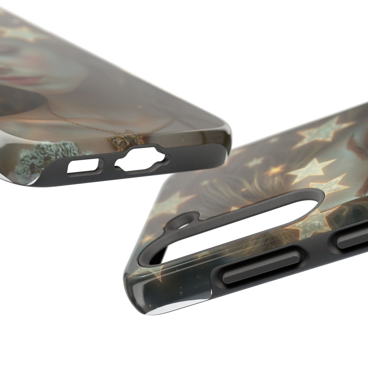 Celestial Dream Tough Phone Case - Artistic Starry Design for Style Enthusiasts