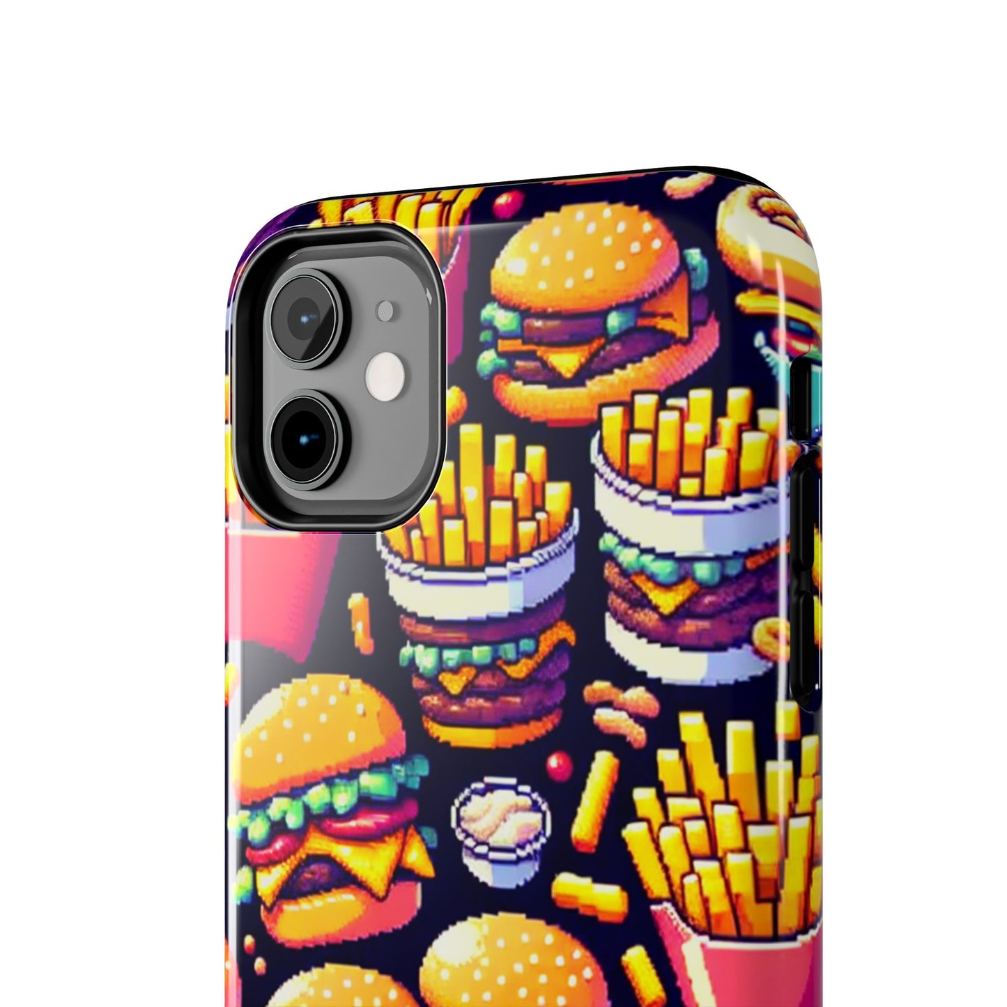 Retro Fast Food Phone Case - Tough and Durable - for iPhone