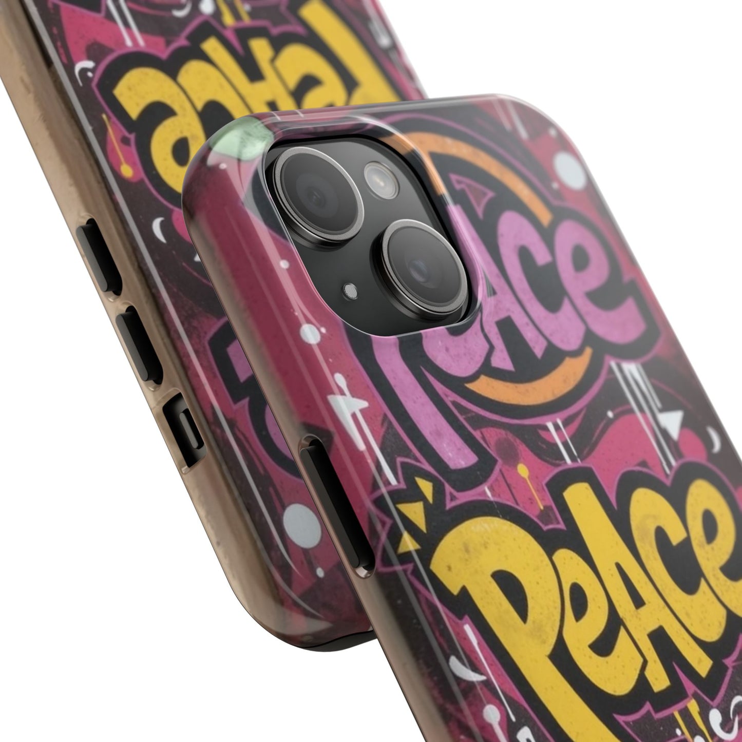 Colorful Peace Joy Tough Phone Case