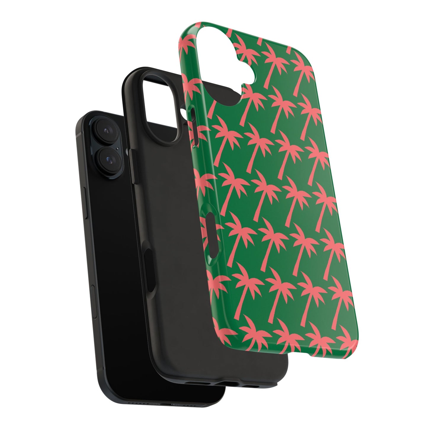 Tropical Palm Pattern for Beach Lovers - Tough Phone Case - for iPhone