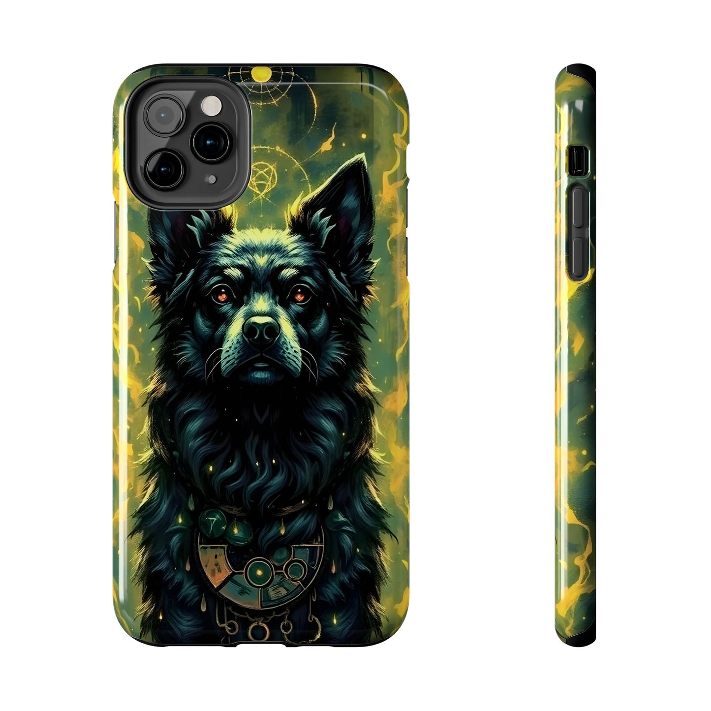 Mystical Dog Tribe Phone Case - Tough and Stylish for Pet Lovers - for iPhone