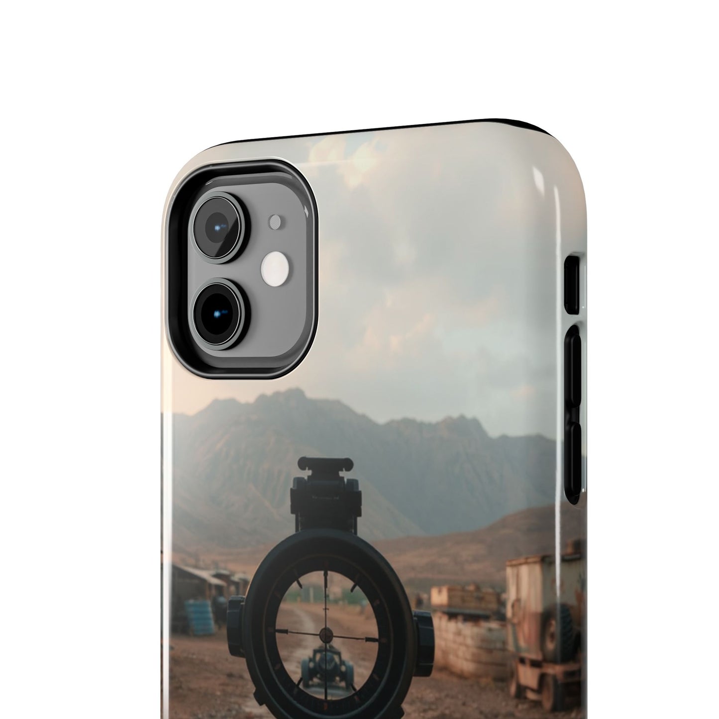 Tough Phone Case - Military Inspired Design with Sniper Scope
