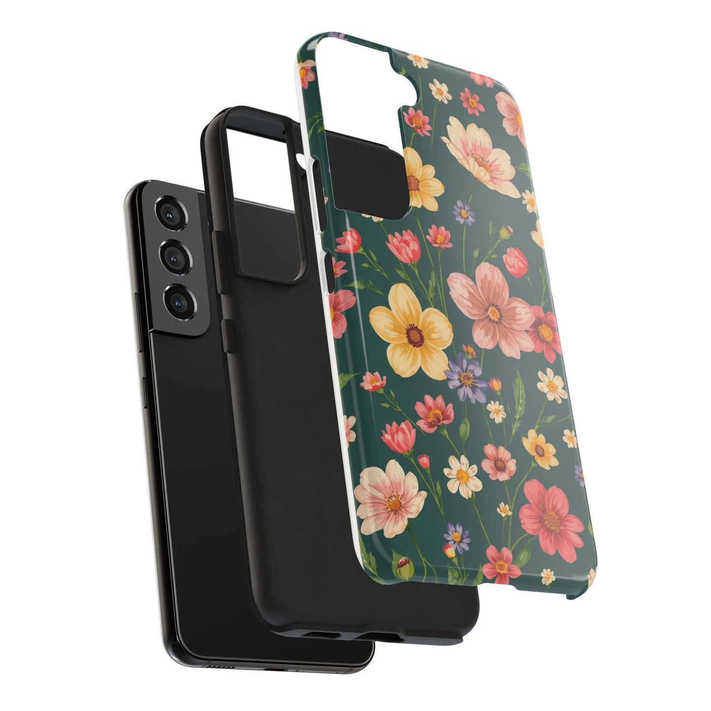 Vintage Spring Flowers Tough Phone Case - Durable Protection for iPhone