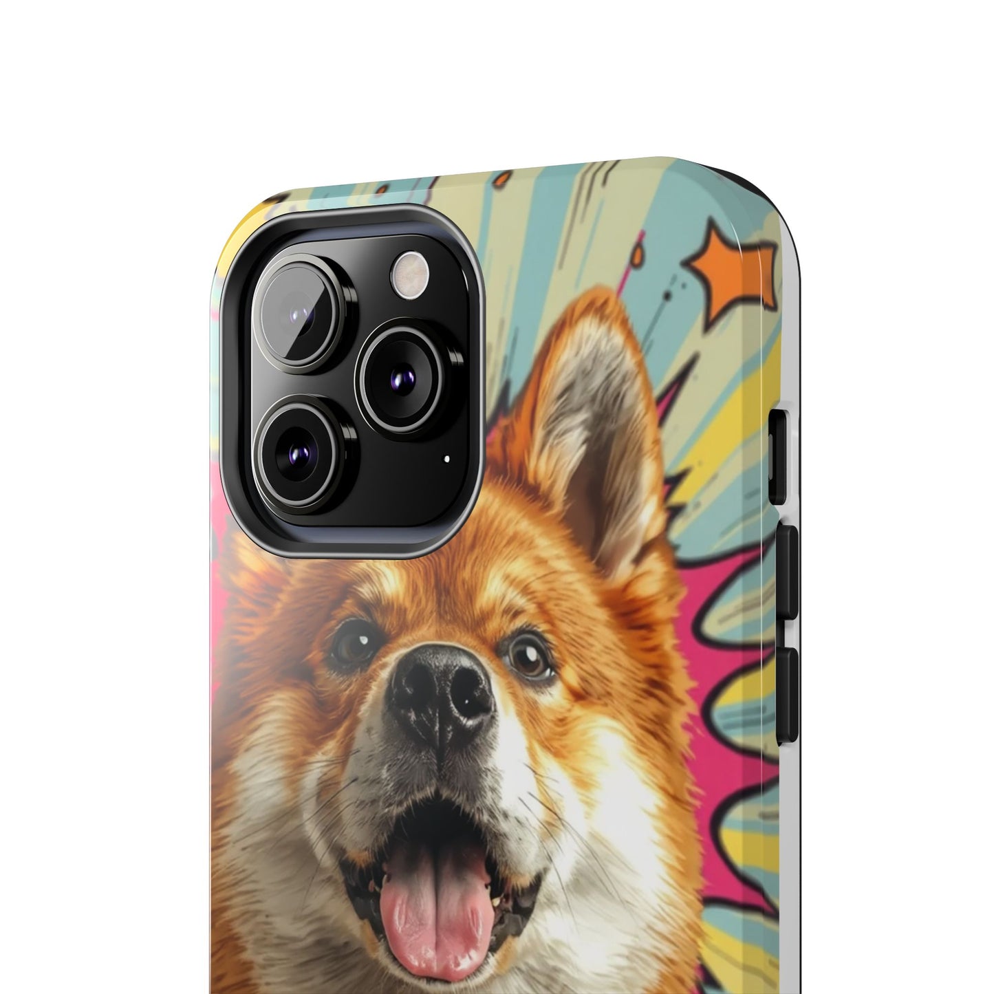 Playful Dog Tough Phone Case - Durable & Stylish Pet Lover Gift
