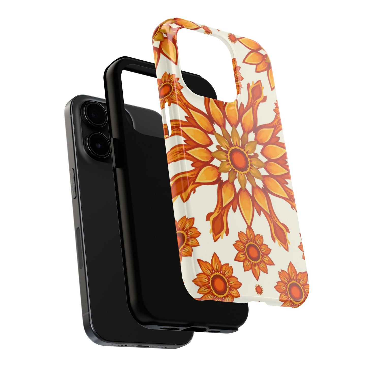 Sun Flower Soul Vibrant Floral Tough Phone Case | Durable & Stylish Protection - for iPhone