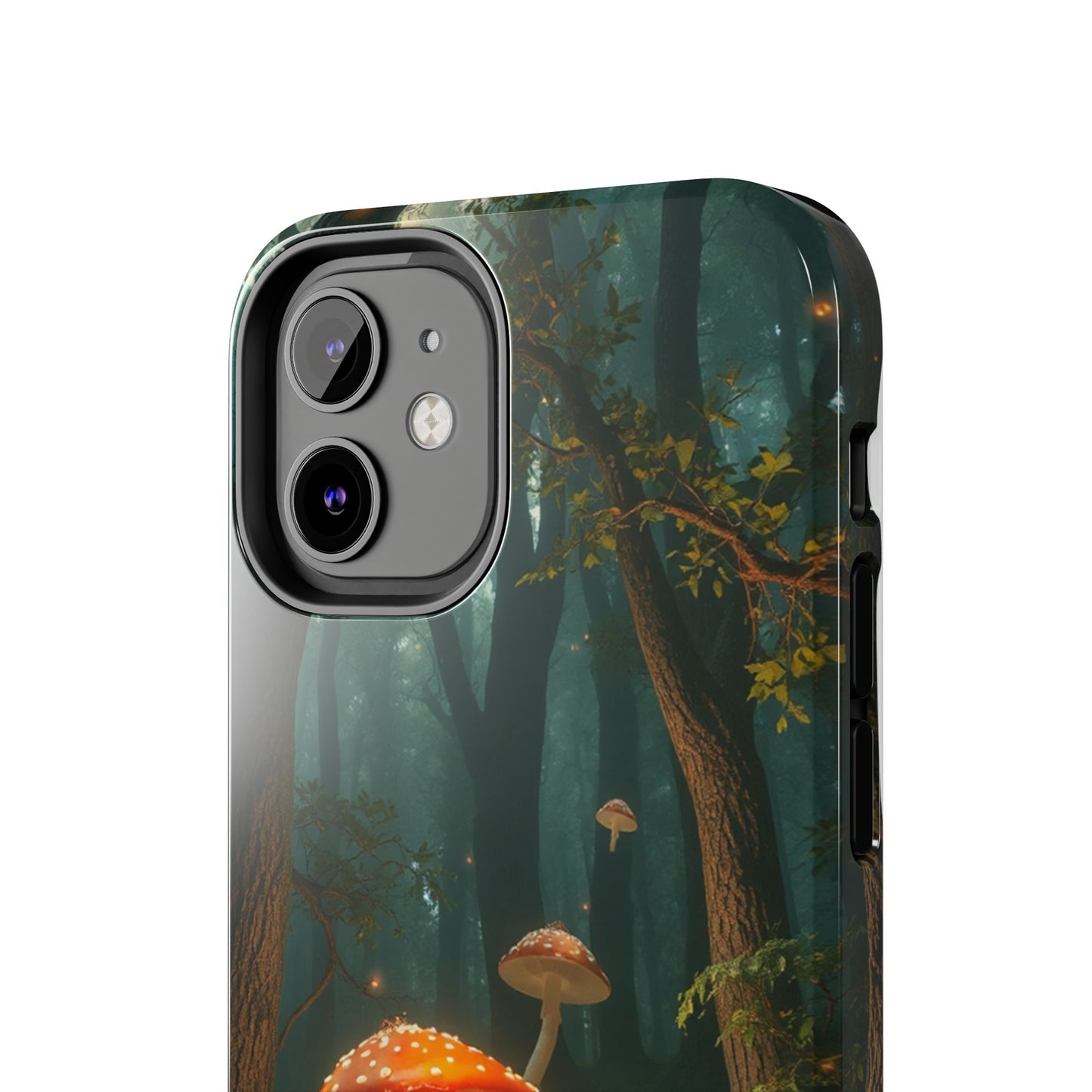 Whimsical Mushroom Tough Phone Case - Forest Fantasy Design