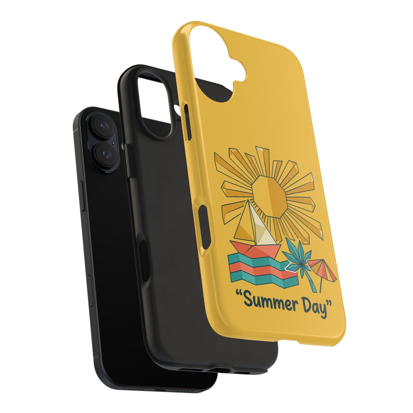 Summer Day Origami iPhone Case — Tough Protective Cover