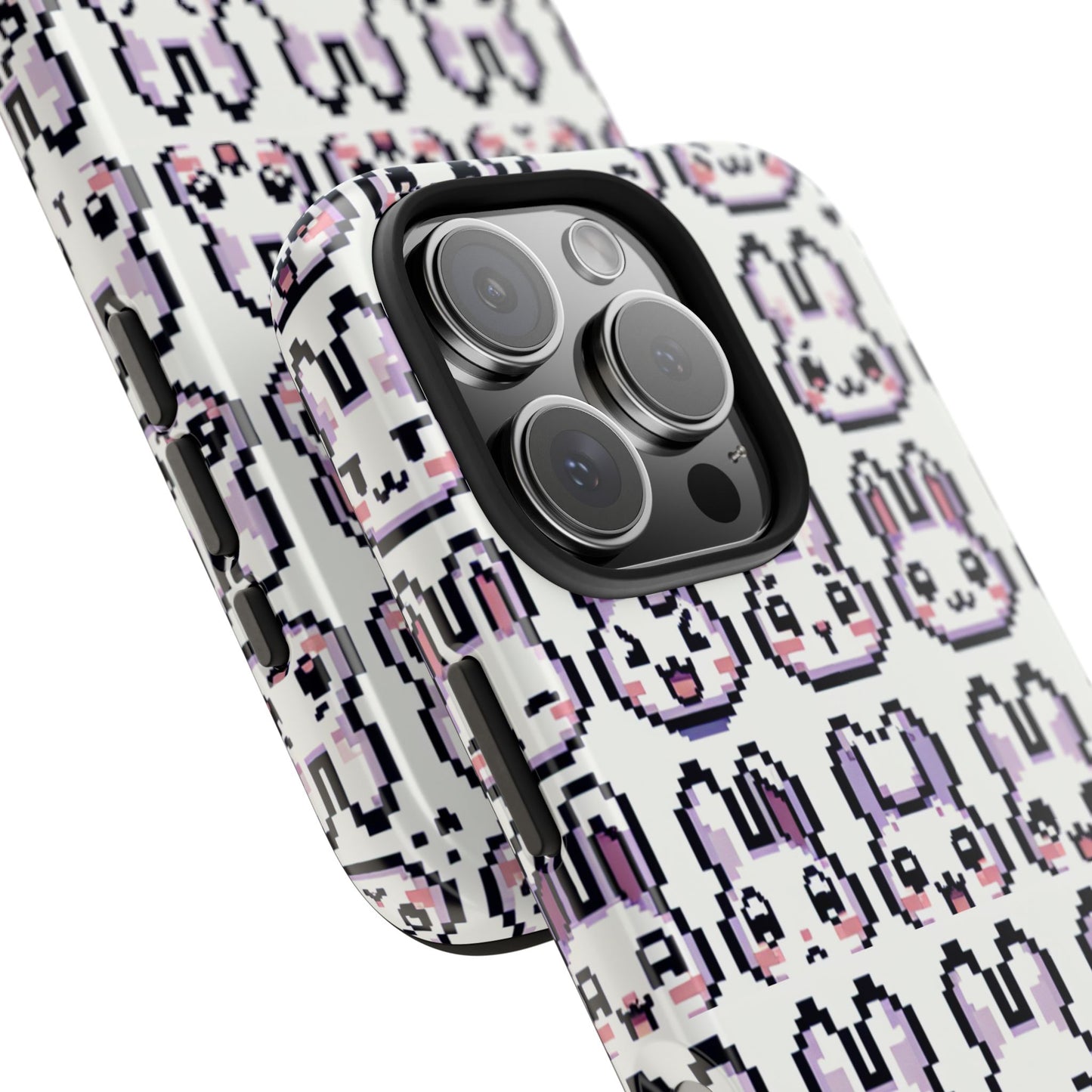 Cute Pixel Bunny Tough Phone Case - Stylish & Protective Cover for iPhone